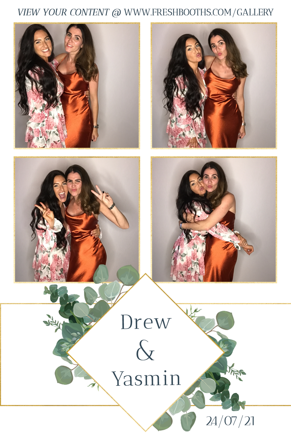Drew & Yasmin Wedding - GIF Station | View more photos from the event at gallery.freshbooths.com/u/FreshBooths/Drew-Yasmin-Wedding-GIF-Station