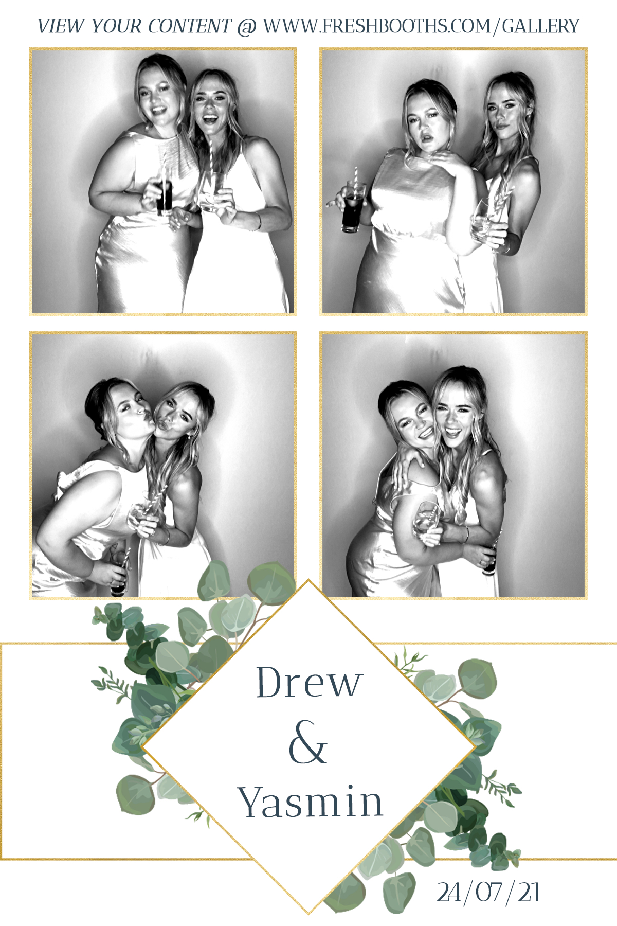 Drew & Yasmin Wedding - GIF Station | View more photos from the event at gallery.freshbooths.com/u/FreshBooths/Drew-Yasmin-Wedding-GIF-Station