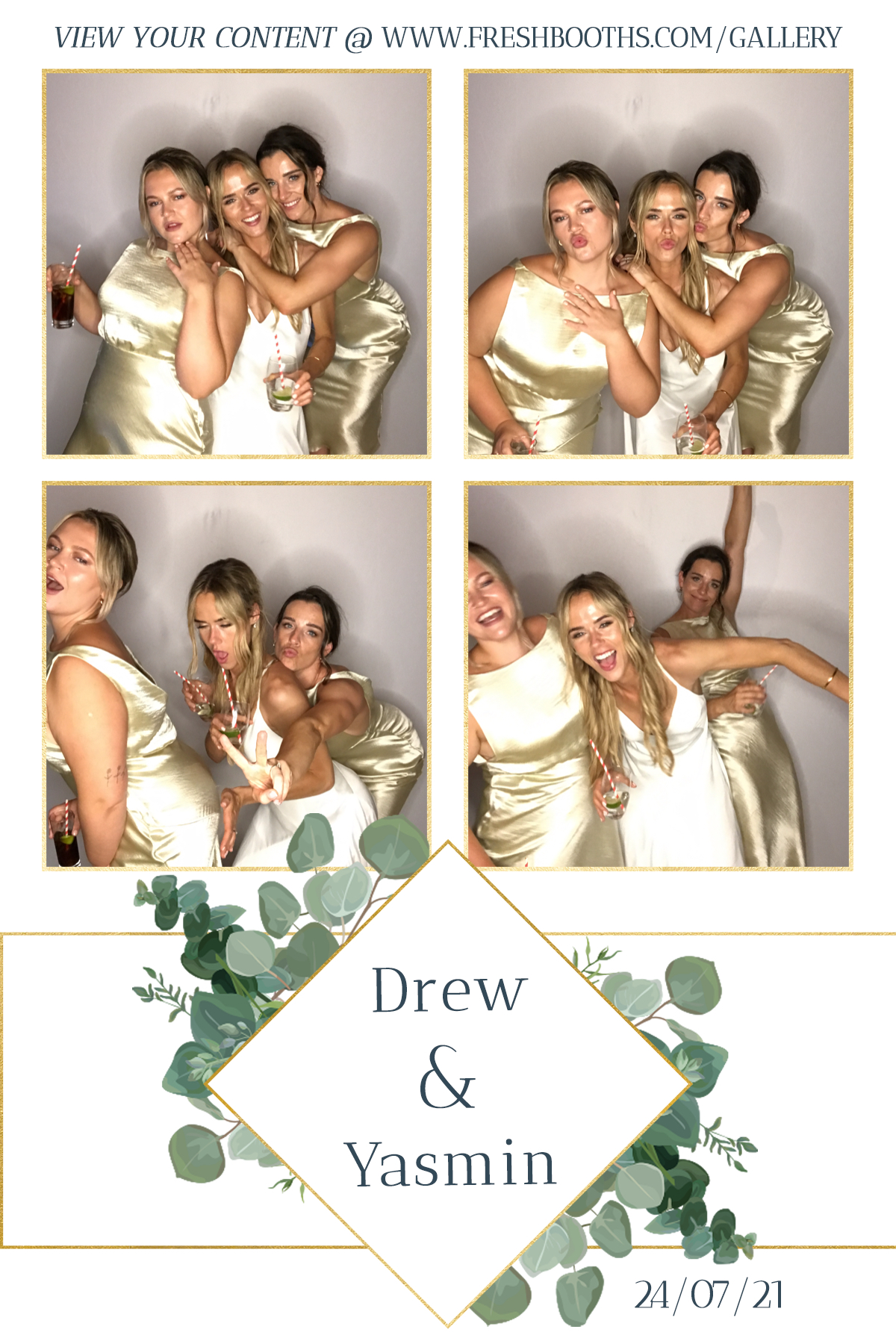 Drew & Yasmin Wedding - GIF Station | View more photos from the event at gallery.freshbooths.com/u/FreshBooths/Drew-Yasmin-Wedding-GIF-Station