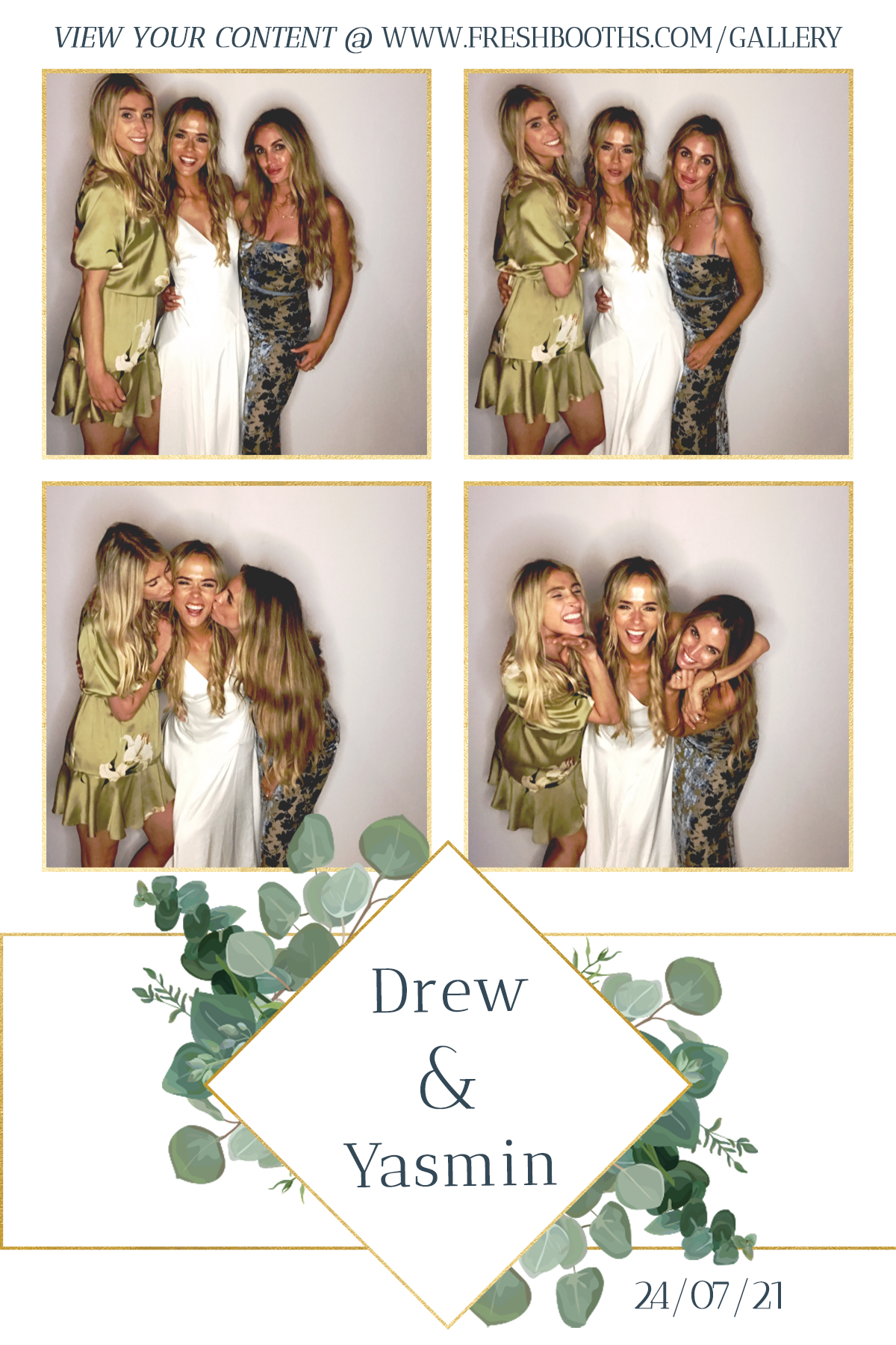 Drew & Yasmin Wedding - GIF Station | View more photos from the event at gallery.freshbooths.com/u/FreshBooths/Drew-Yasmin-Wedding-GIF-Station
