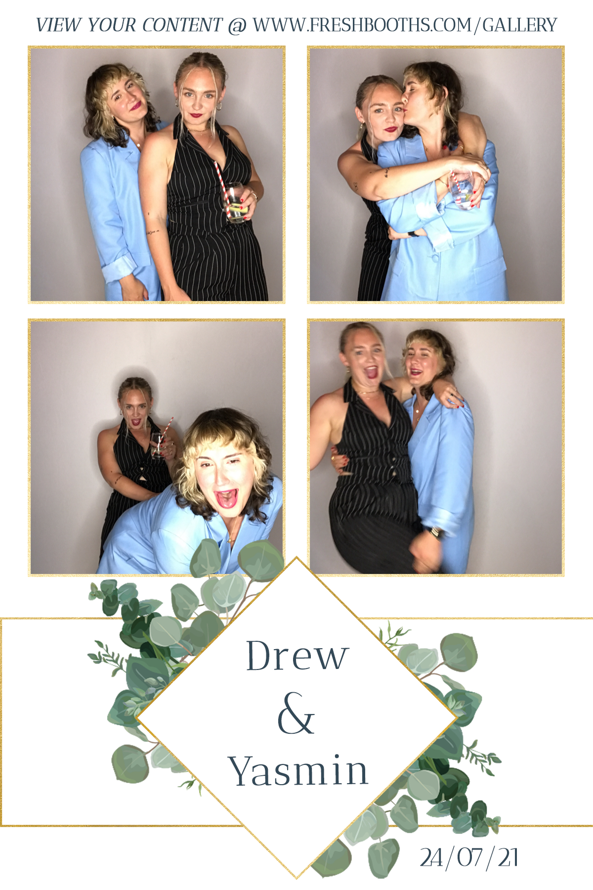 Drew & Yasmin Wedding - GIF Station | View more photos from the event at gallery.freshbooths.com/u/FreshBooths/Drew-Yasmin-Wedding-GIF-Station
