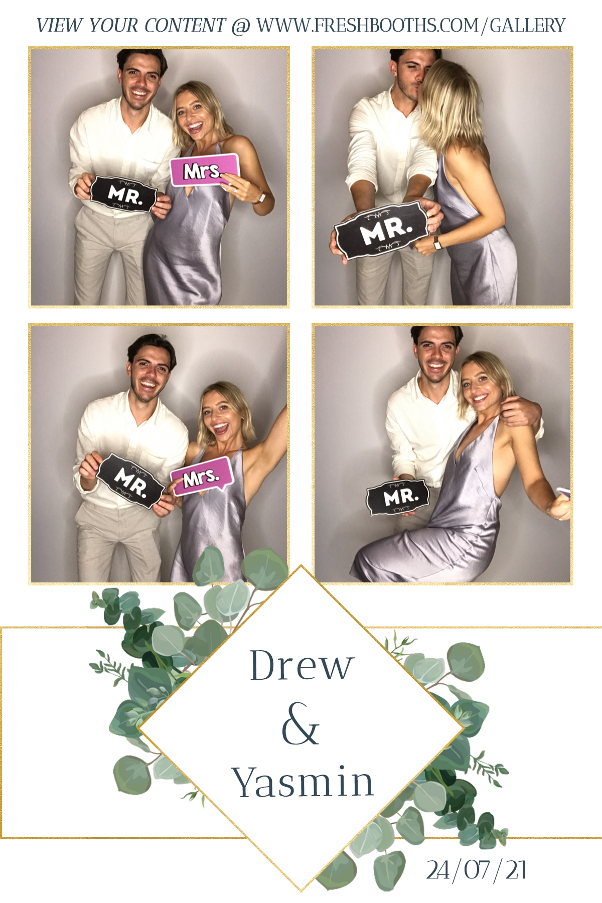 Drew & Yasmin Wedding - GIF Station | View more photos from the event at gallery.freshbooths.com/u/FreshBooths/Drew-Yasmin-Wedding-GIF-Station