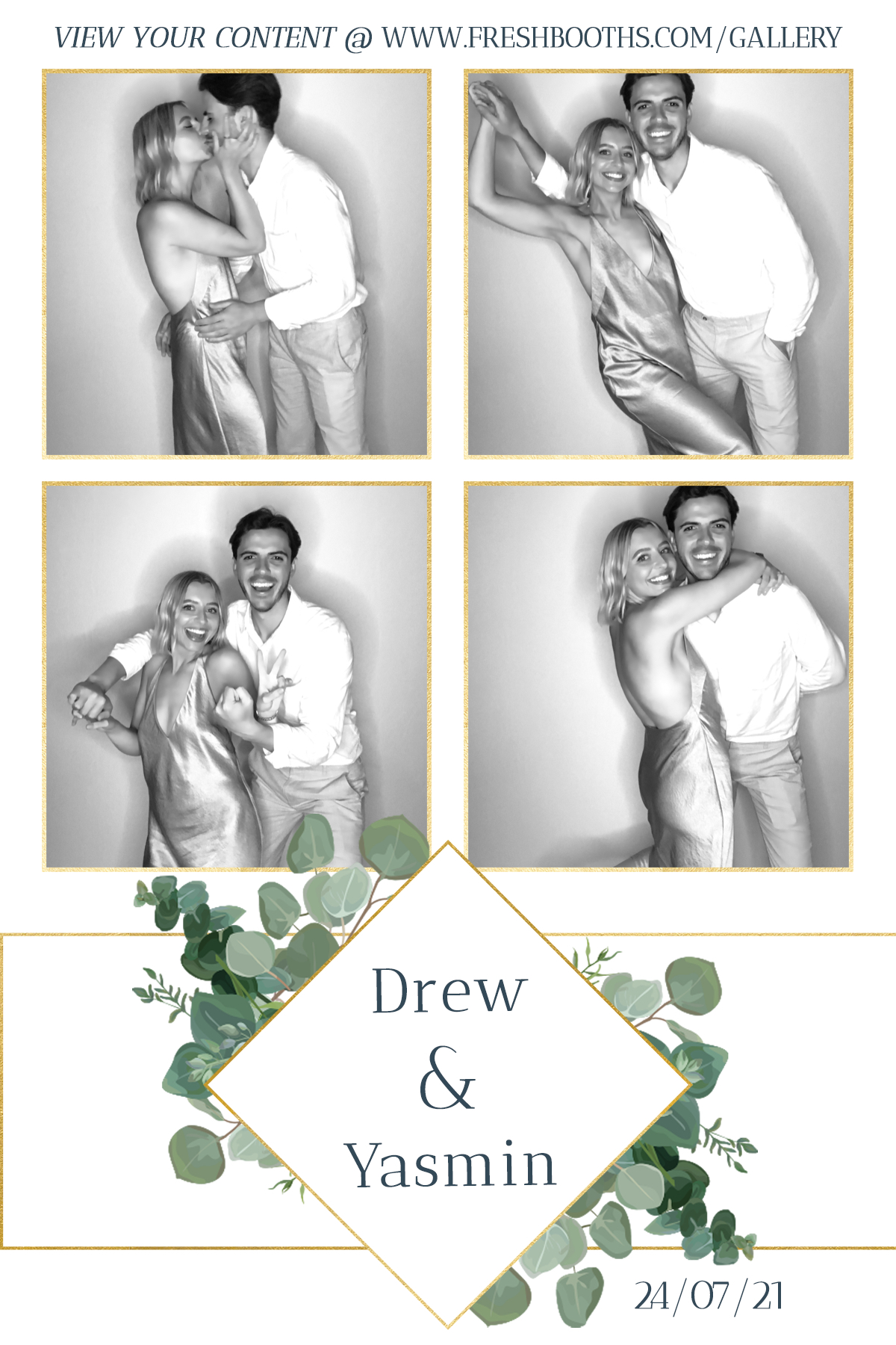 Drew & Yasmin Wedding - GIF Station | View more photos from the event at gallery.freshbooths.com/u/FreshBooths/Drew-Yasmin-Wedding-GIF-Station
