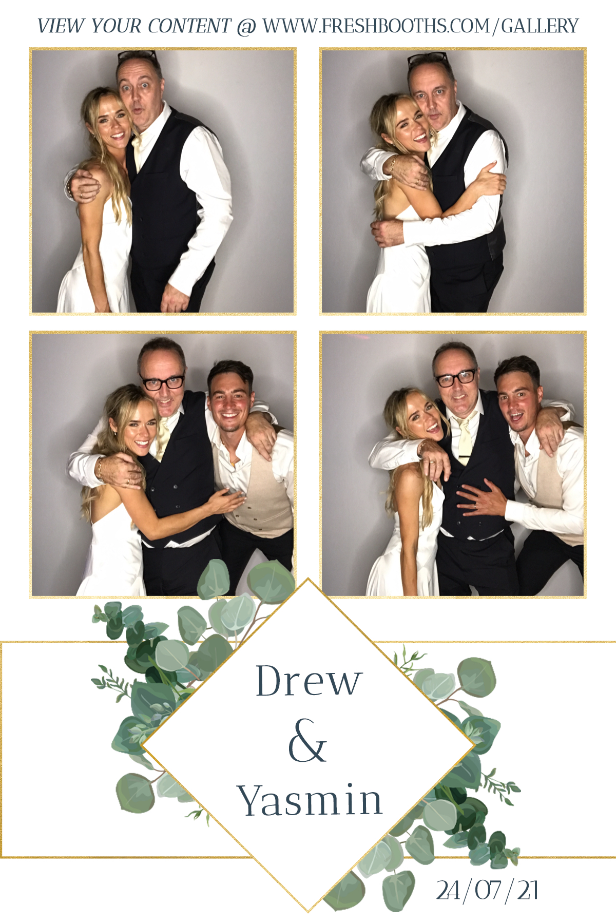Drew & Yasmin Wedding - GIF Station | View more photos from the event at gallery.freshbooths.com/u/FreshBooths/Drew-Yasmin-Wedding-GIF-Station
