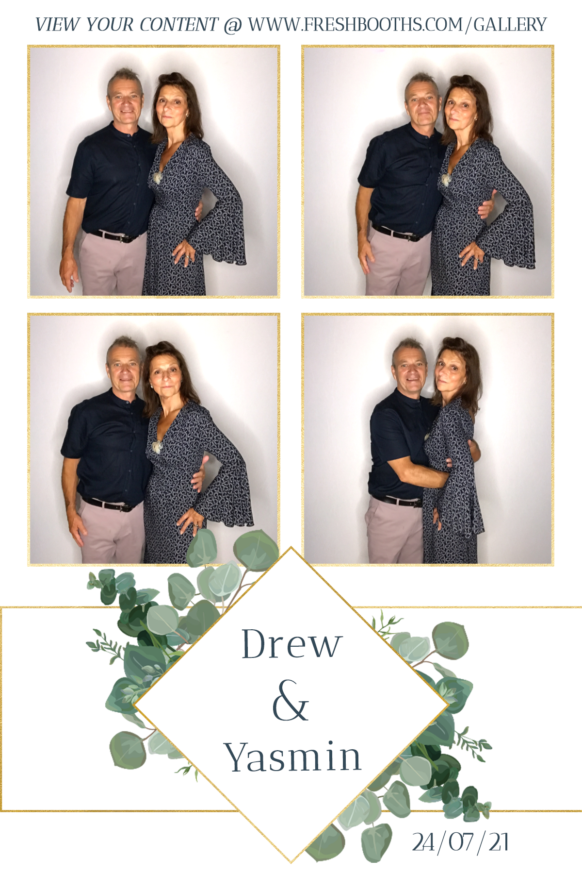 Drew & Yasmin Wedding - GIF Station | View more photos from the event at gallery.freshbooths.com/u/FreshBooths/Drew-Yasmin-Wedding-GIF-Station