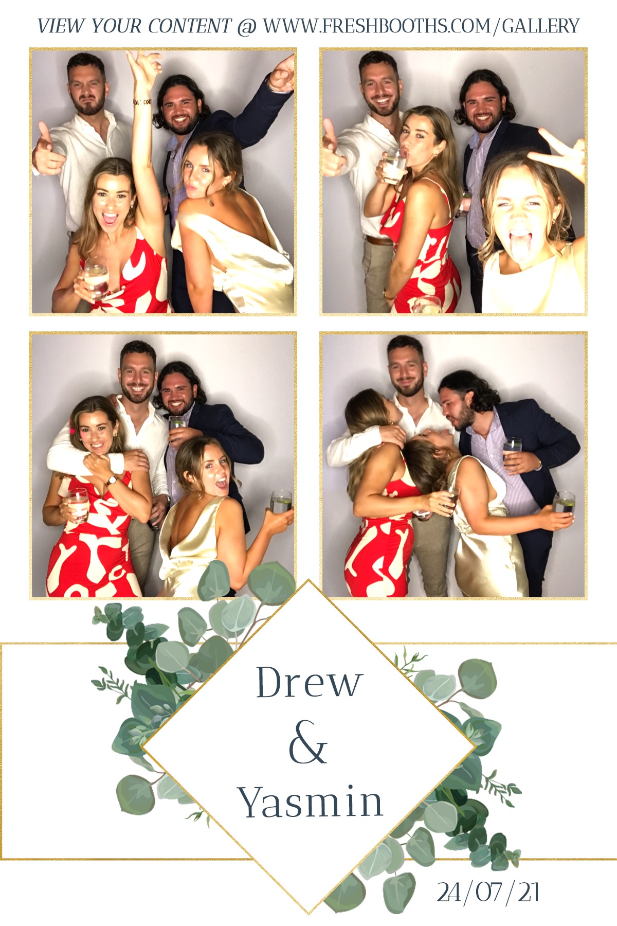 Drew & Yasmin Wedding - GIF Station | View more photos from the event at gallery.freshbooths.com/u/FreshBooths/Drew-Yasmin-Wedding-GIF-Station