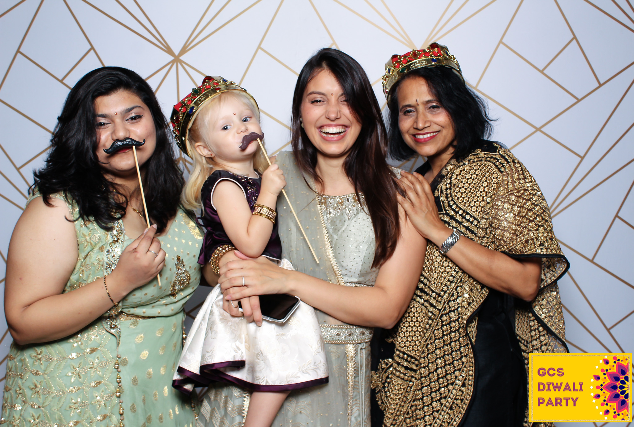 GCS Diwali Party - Classic Open Booth | View more photos from the event at gallery.freshbooths.com/u/FreshBooths/GCS-Diwali-Party-Classic-Open-Booth
