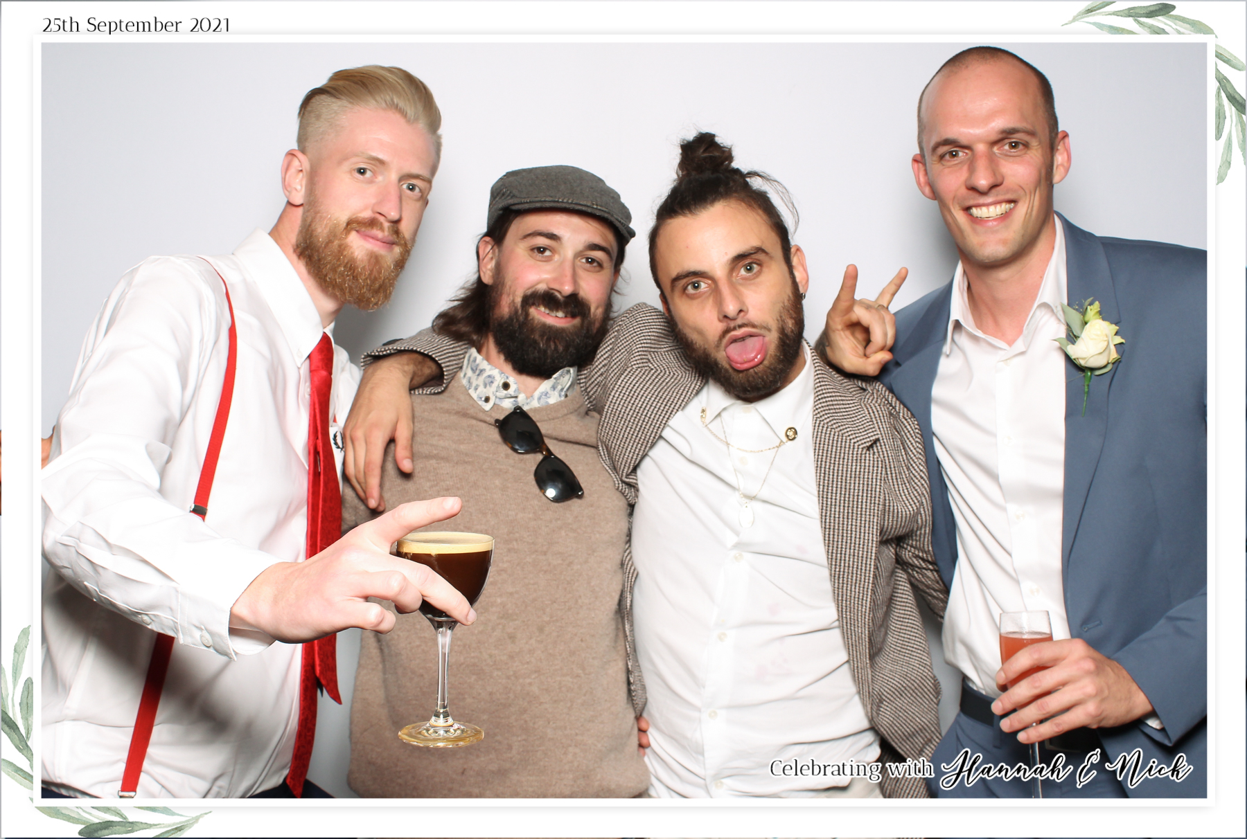 Hannah & Nicks Wedding - Classic Open Booth | View more photos from the event at gallery.freshbooths.com/u/FreshBooths/Hannah-Nicks-Wedding-Classic-Open-Booth