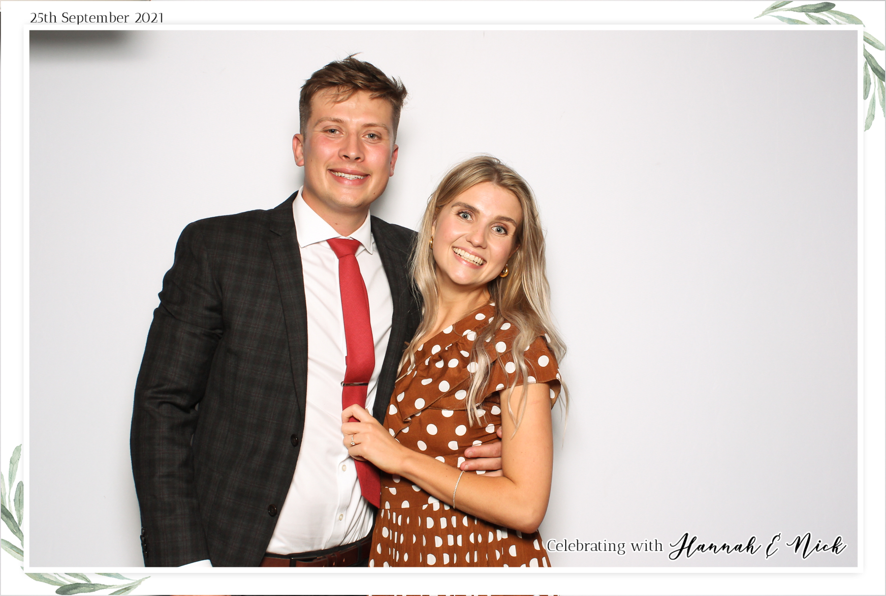 Hannah & Nicks Wedding - Classic Open Booth | View more photos from the event at gallery.freshbooths.com/u/FreshBooths/Hannah-Nicks-Wedding-Classic-Open-Booth