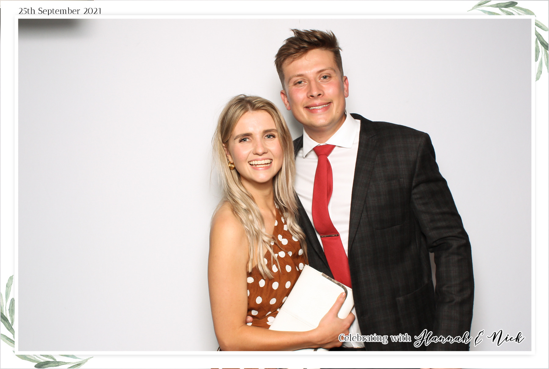 Hannah & Nicks Wedding - Classic Open Booth | View more photos from the event at gallery.freshbooths.com/u/FreshBooths/Hannah-Nicks-Wedding-Classic-Open-Booth