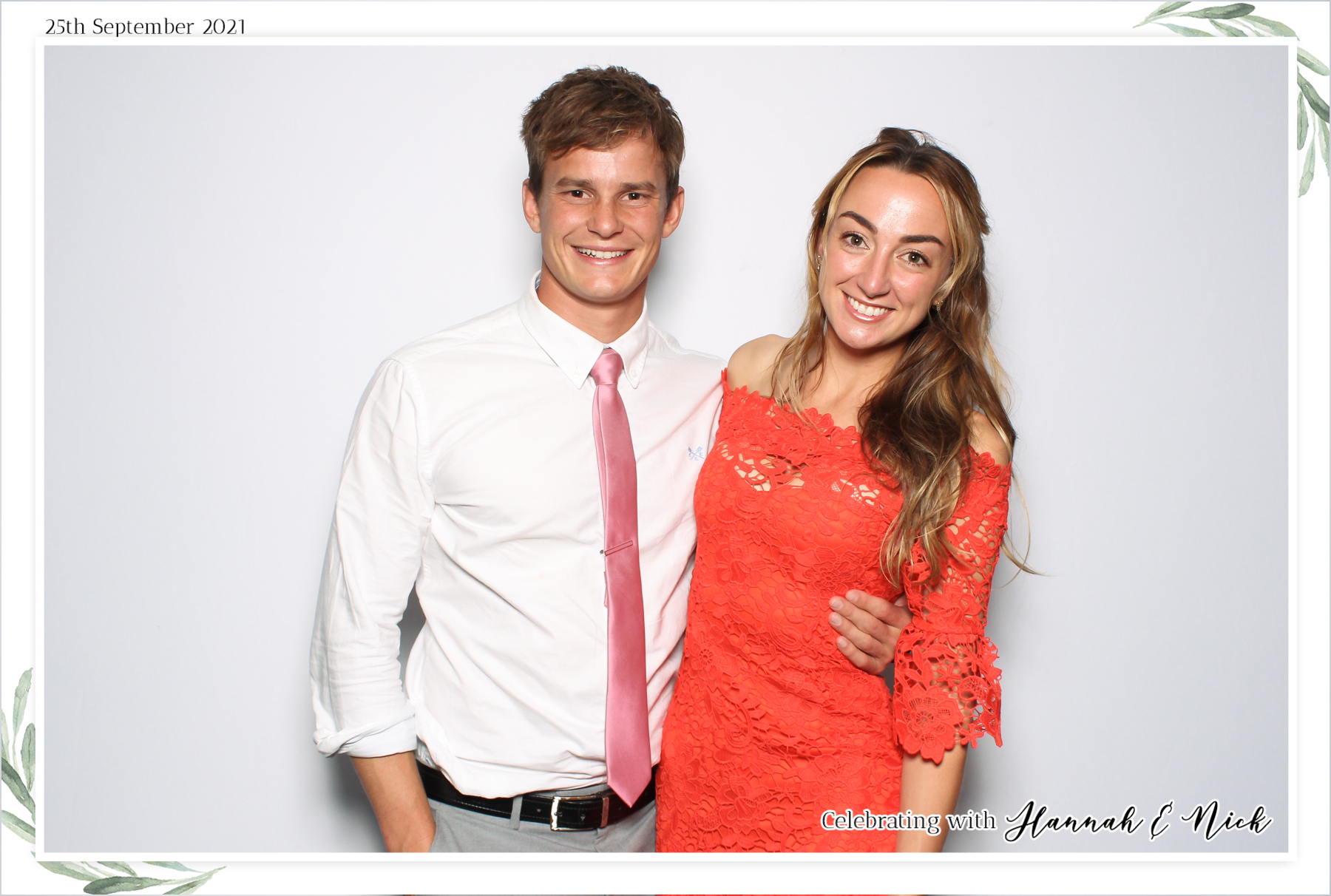 Hannah & Nicks Wedding - Classic Open Booth | View more photos from the event at gallery.freshbooths.com/u/FreshBooths/Hannah-Nicks-Wedding-Classic-Open-Booth
