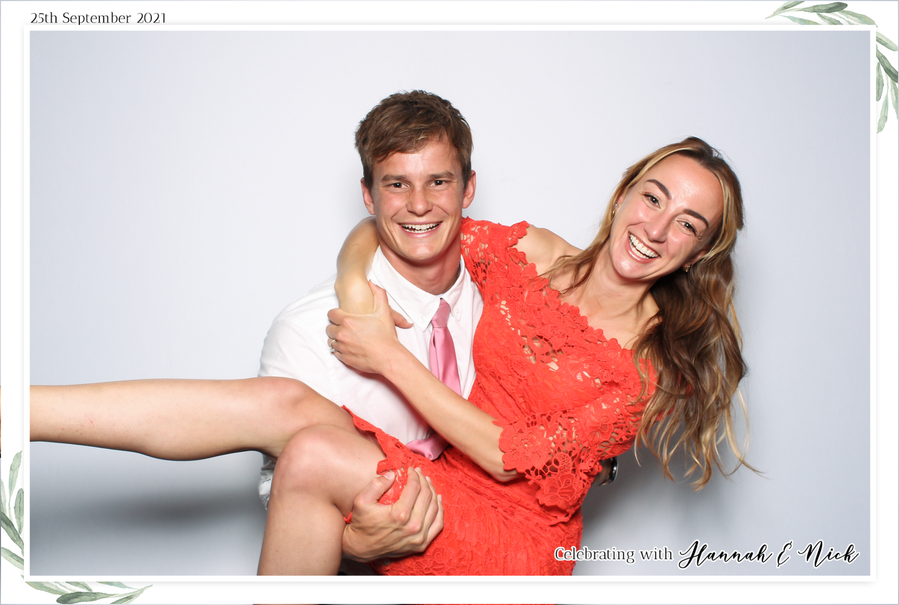 Hannah & Nicks Wedding - Classic Open Booth | View more photos from the event at gallery.freshbooths.com/u/FreshBooths/Hannah-Nicks-Wedding-Classic-Open-Booth