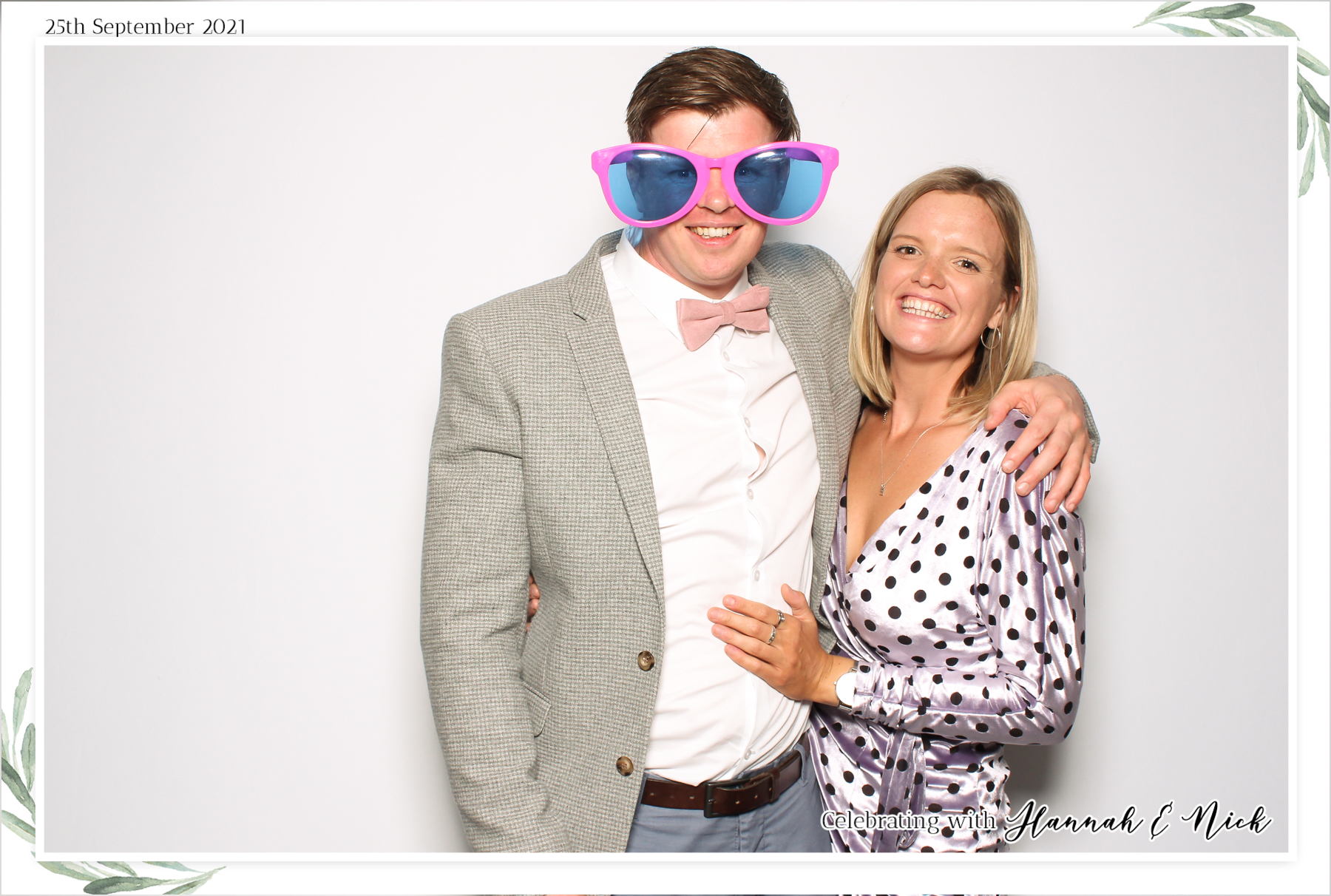 Hannah & Nicks Wedding - Classic Open Booth | View more photos from the event at gallery.freshbooths.com/u/FreshBooths/Hannah-Nicks-Wedding-Classic-Open-Booth