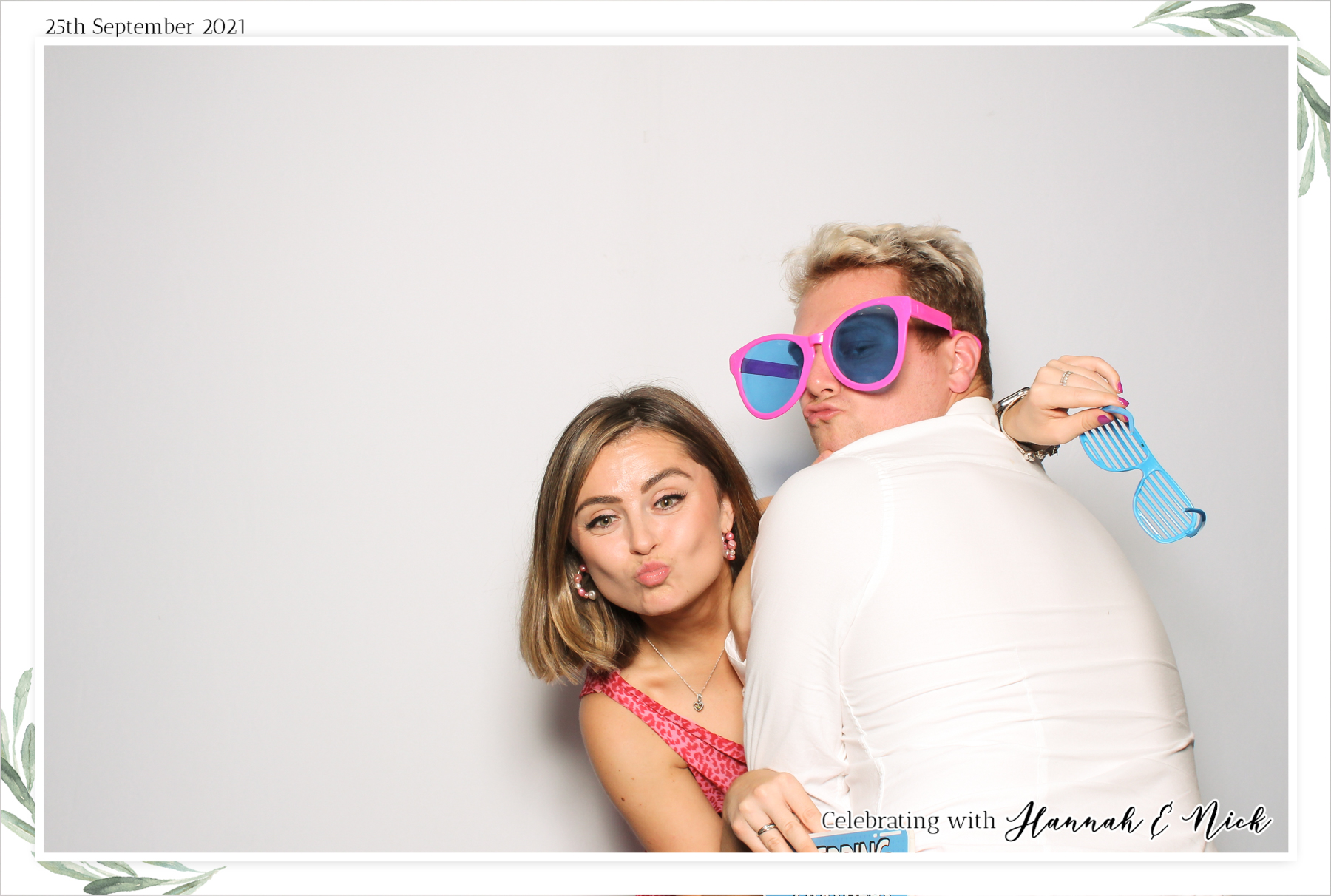 Hannah & Nicks Wedding - Classic Open Booth | View more photos from the event at gallery.freshbooths.com/u/FreshBooths/Hannah-Nicks-Wedding-Classic-Open-Booth