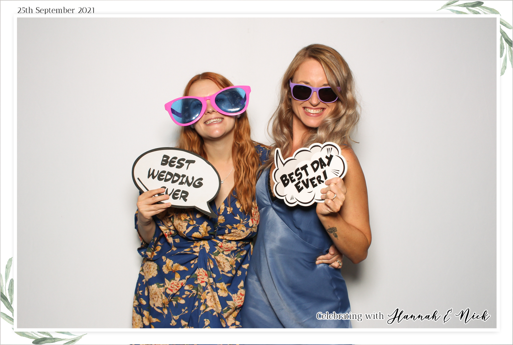 Hannah & Nicks Wedding - Classic Open Booth | View more photos from the event at gallery.freshbooths.com/u/FreshBooths/Hannah-Nicks-Wedding-Classic-Open-Booth