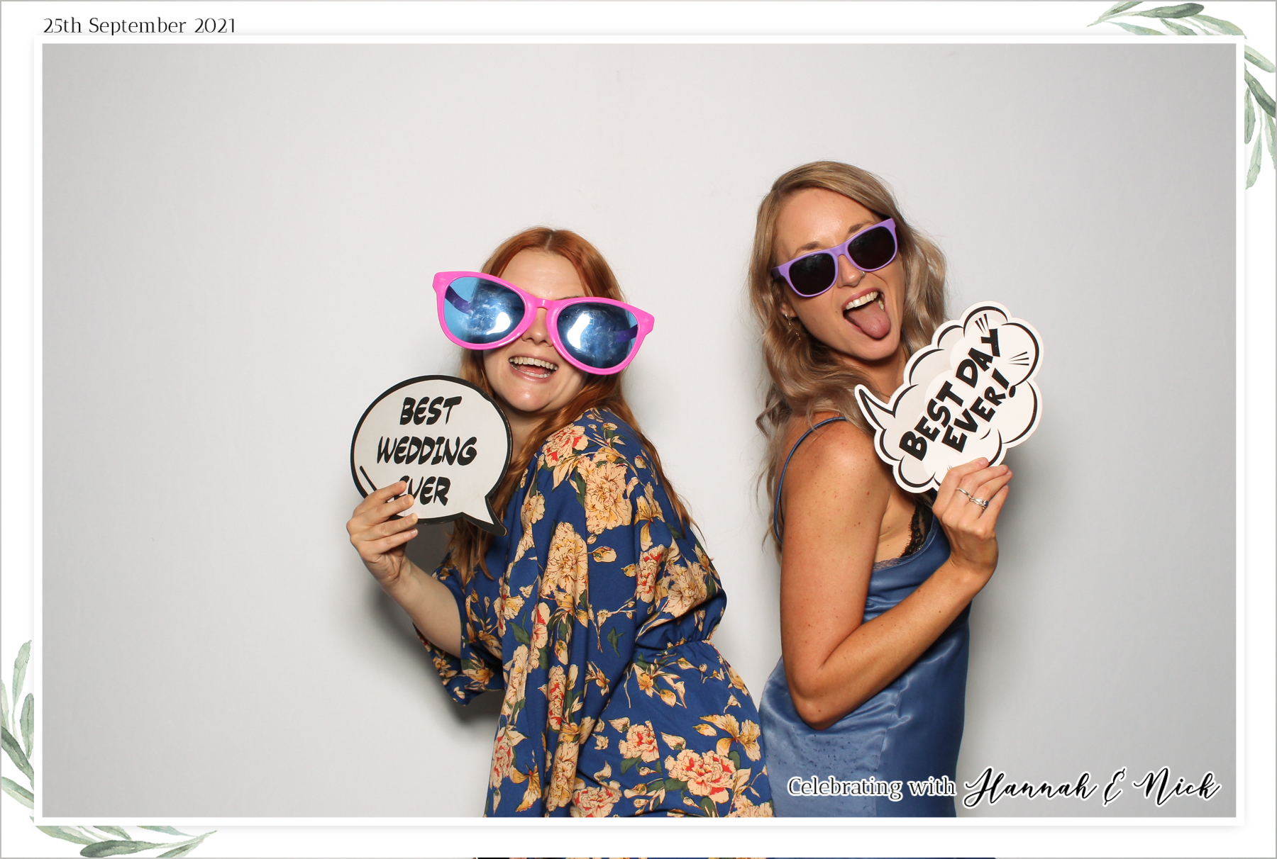 Hannah & Nicks Wedding - Classic Open Booth | View more photos from the event at gallery.freshbooths.com/u/FreshBooths/Hannah-Nicks-Wedding-Classic-Open-Booth