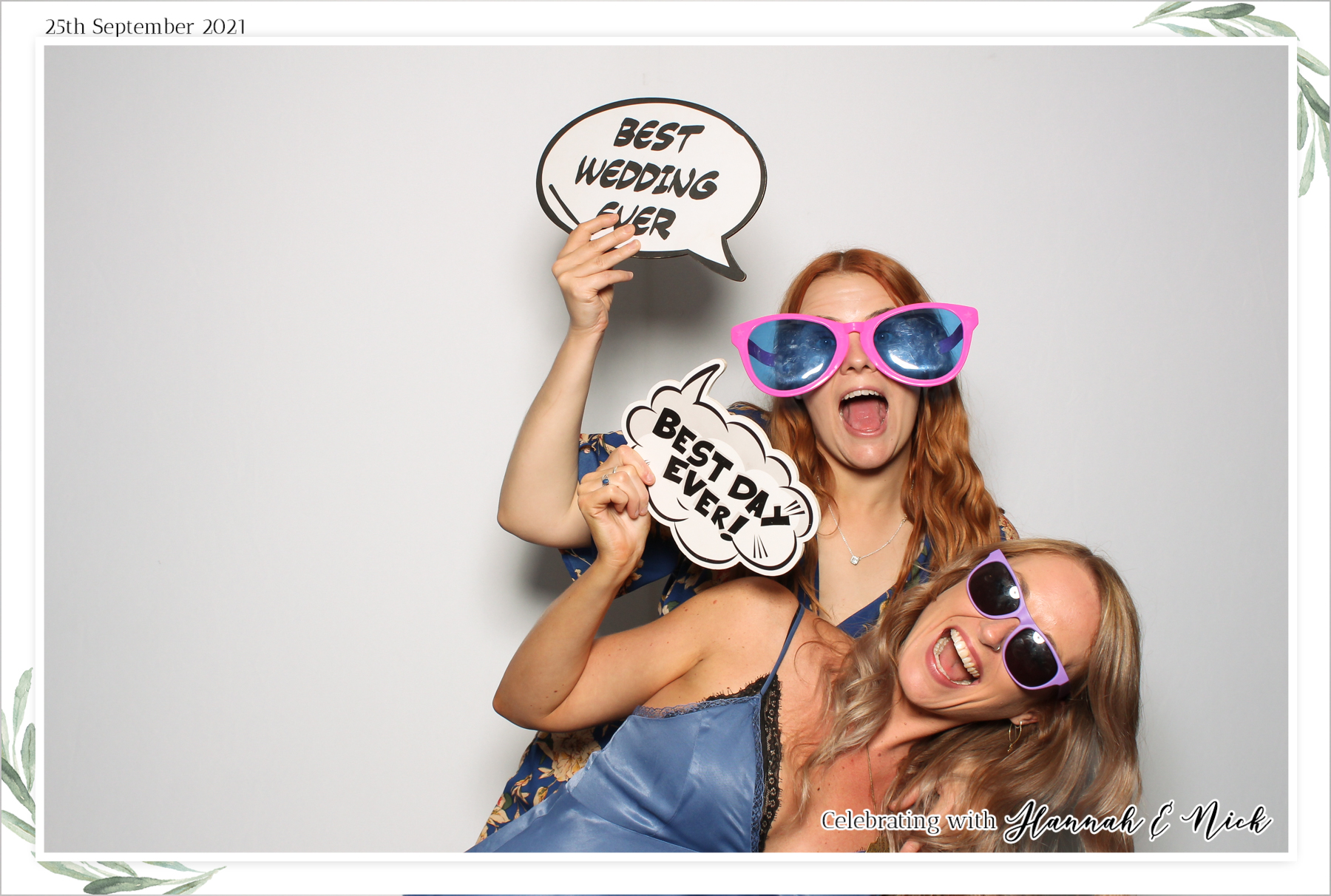 Hannah & Nicks Wedding - Classic Open Booth | View more photos from the event at gallery.freshbooths.com/u/FreshBooths/Hannah-Nicks-Wedding-Classic-Open-Booth