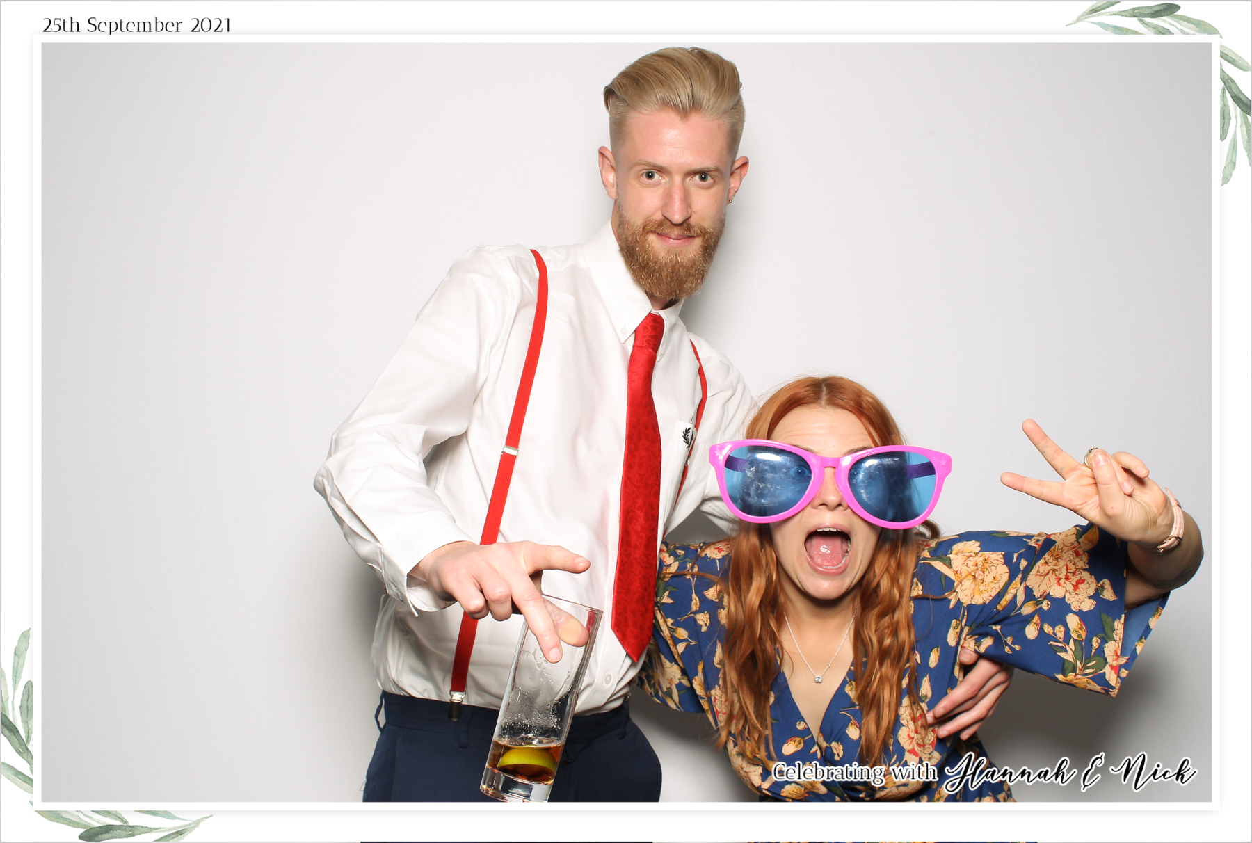 Hannah & Nicks Wedding - Classic Open Booth | View more photos from the event at gallery.freshbooths.com/u/FreshBooths/Hannah-Nicks-Wedding-Classic-Open-Booth