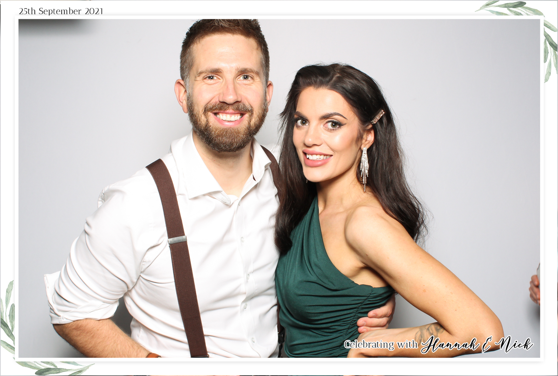 Hannah & Nicks Wedding - Classic Open Booth | View more photos from the event at gallery.freshbooths.com/u/FreshBooths/Hannah-Nicks-Wedding-Classic-Open-Booth