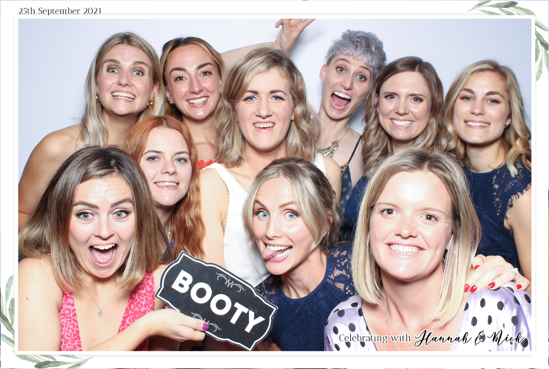 Hannah & Nicks Wedding - Classic Open Booth | View more photos from the event at gallery.freshbooths.com/u/FreshBooths/Hannah-Nicks-Wedding-Classic-Open-Booth