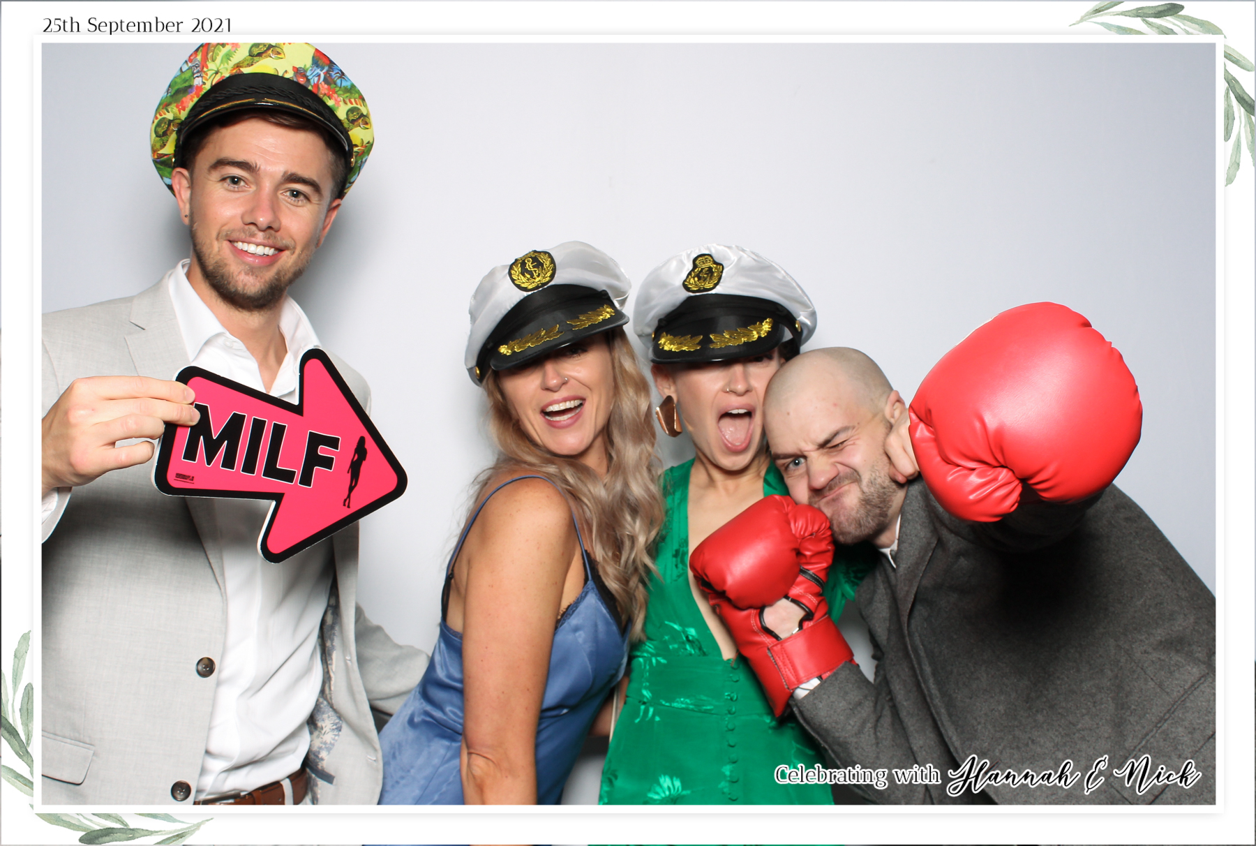Hannah & Nicks Wedding - Classic Open Booth | View more photos from the event at gallery.freshbooths.com/u/FreshBooths/Hannah-Nicks-Wedding-Classic-Open-Booth