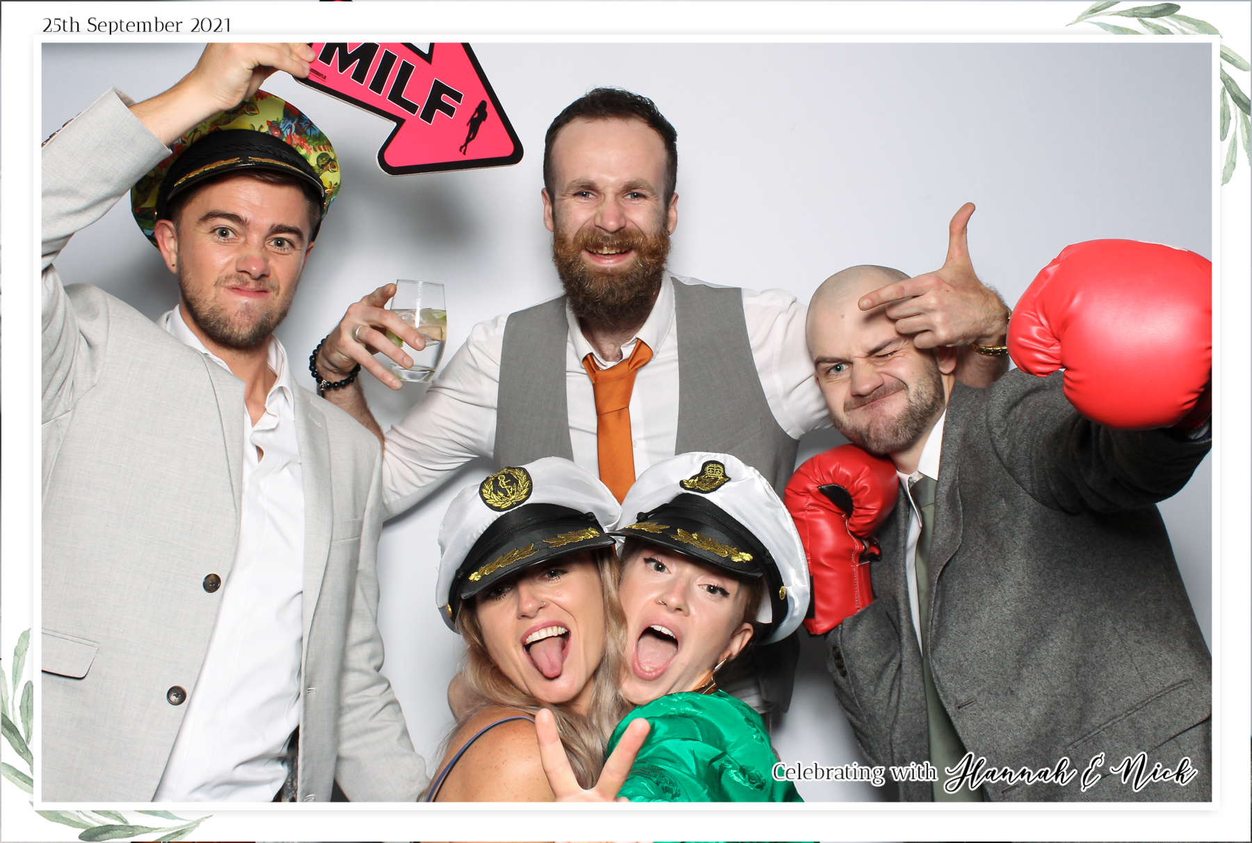 Hannah & Nicks Wedding - Classic Open Booth | View more photos from the event at gallery.freshbooths.com/u/FreshBooths/Hannah-Nicks-Wedding-Classic-Open-Booth