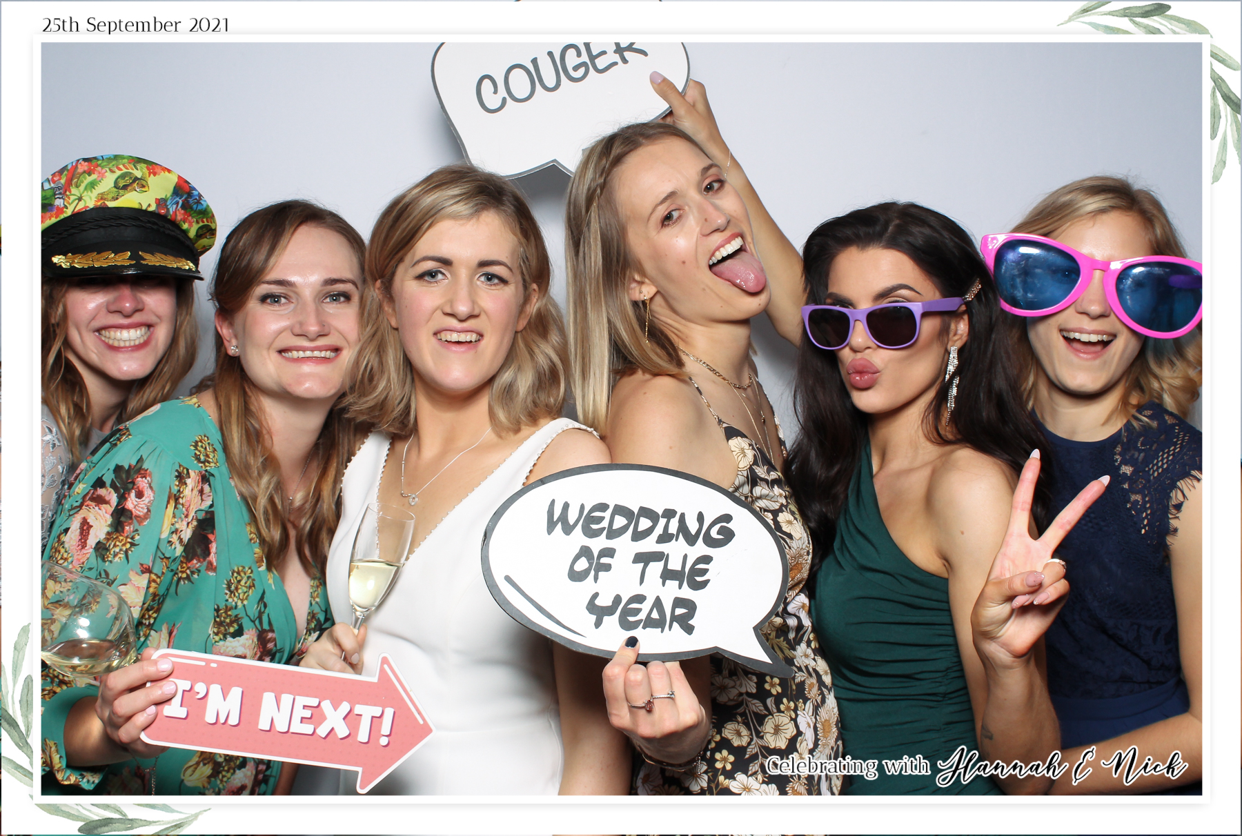 Hannah & Nicks Wedding - Classic Open Booth | View more photos from the event at gallery.freshbooths.com/u/FreshBooths/Hannah-Nicks-Wedding-Classic-Open-Booth