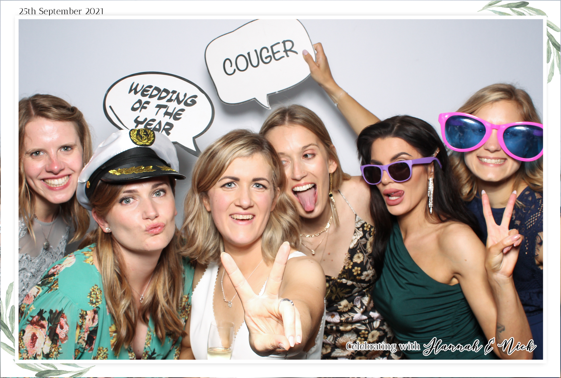 Hannah & Nicks Wedding - Classic Open Booth | View more photos from the event at gallery.freshbooths.com/u/FreshBooths/Hannah-Nicks-Wedding-Classic-Open-Booth