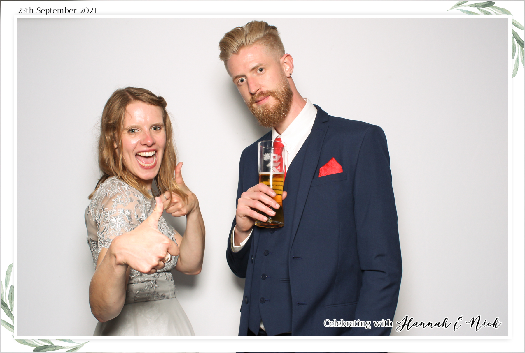 Hannah & Nicks Wedding - Classic Open Booth | View more photos from the event at gallery.freshbooths.com/u/FreshBooths/Hannah-Nicks-Wedding-Classic-Open-Booth