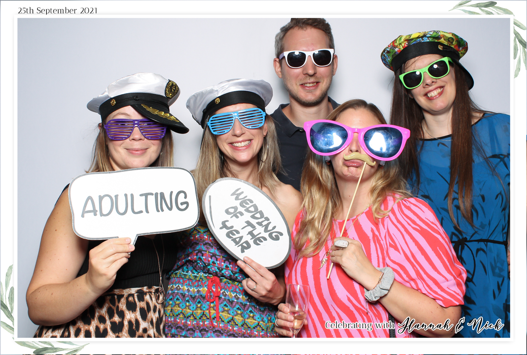 Hannah & Nicks Wedding - Classic Open Booth | View more photos from the event at gallery.freshbooths.com/u/FreshBooths/Hannah-Nicks-Wedding-Classic-Open-Booth