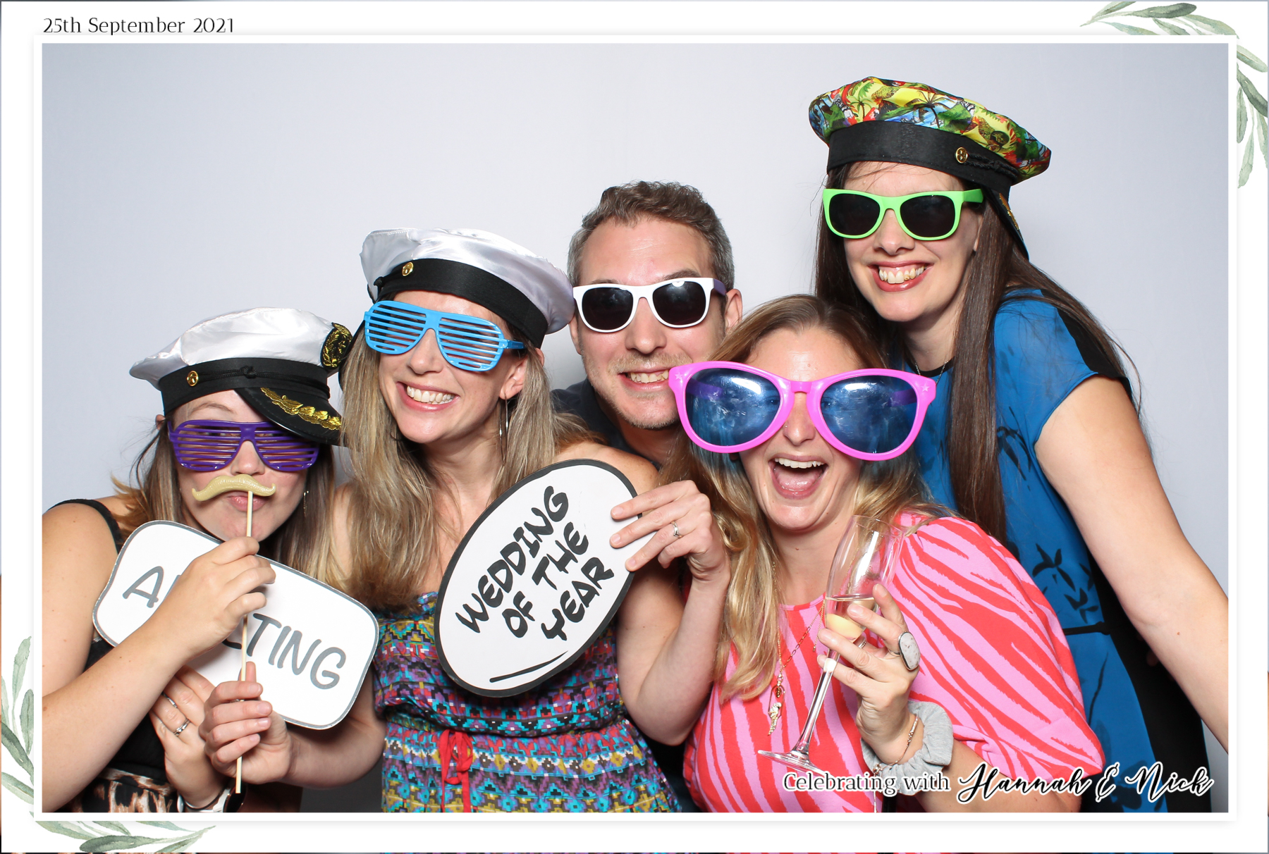 Hannah & Nicks Wedding - Classic Open Booth | View more photos from the event at gallery.freshbooths.com/u/FreshBooths/Hannah-Nicks-Wedding-Classic-Open-Booth