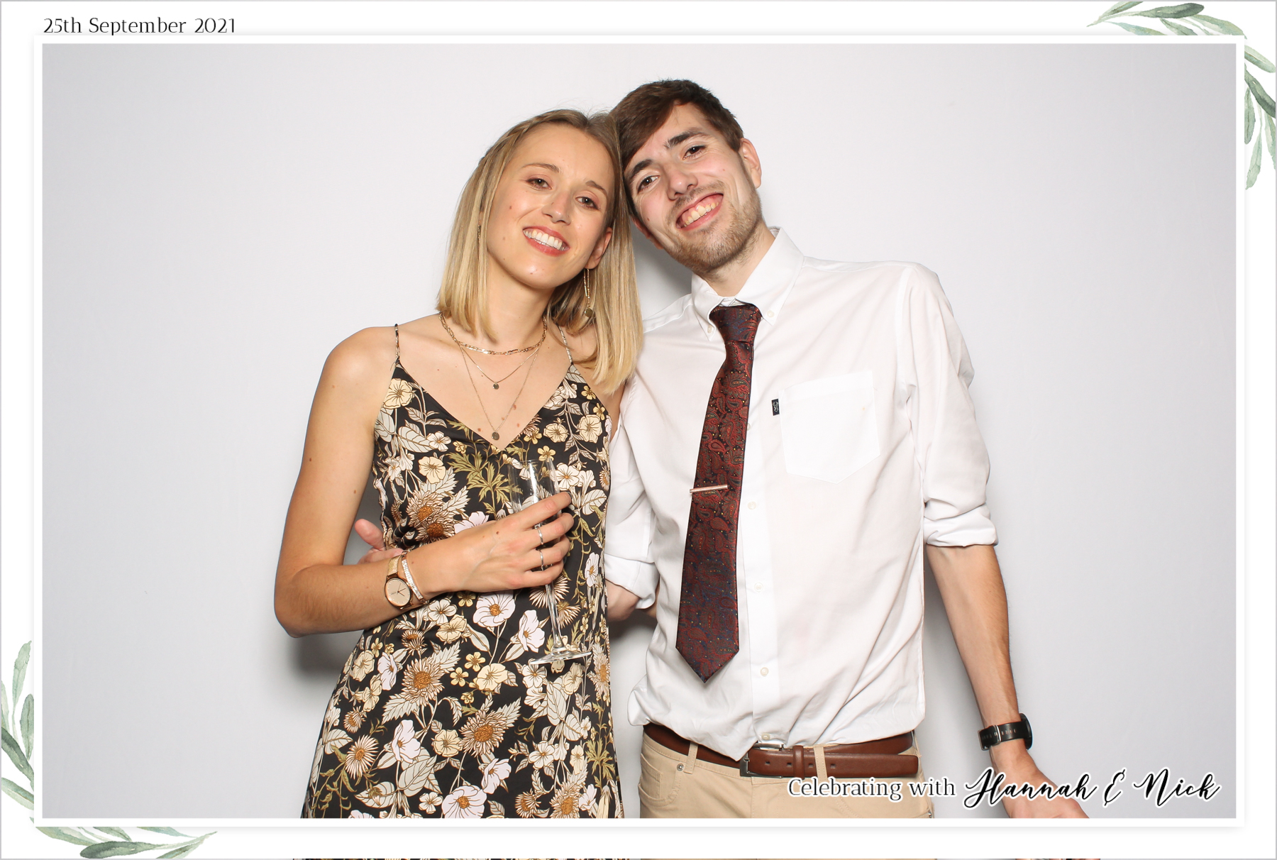 Hannah & Nicks Wedding - Classic Open Booth | View more photos from the event at gallery.freshbooths.com/u/FreshBooths/Hannah-Nicks-Wedding-Classic-Open-Booth