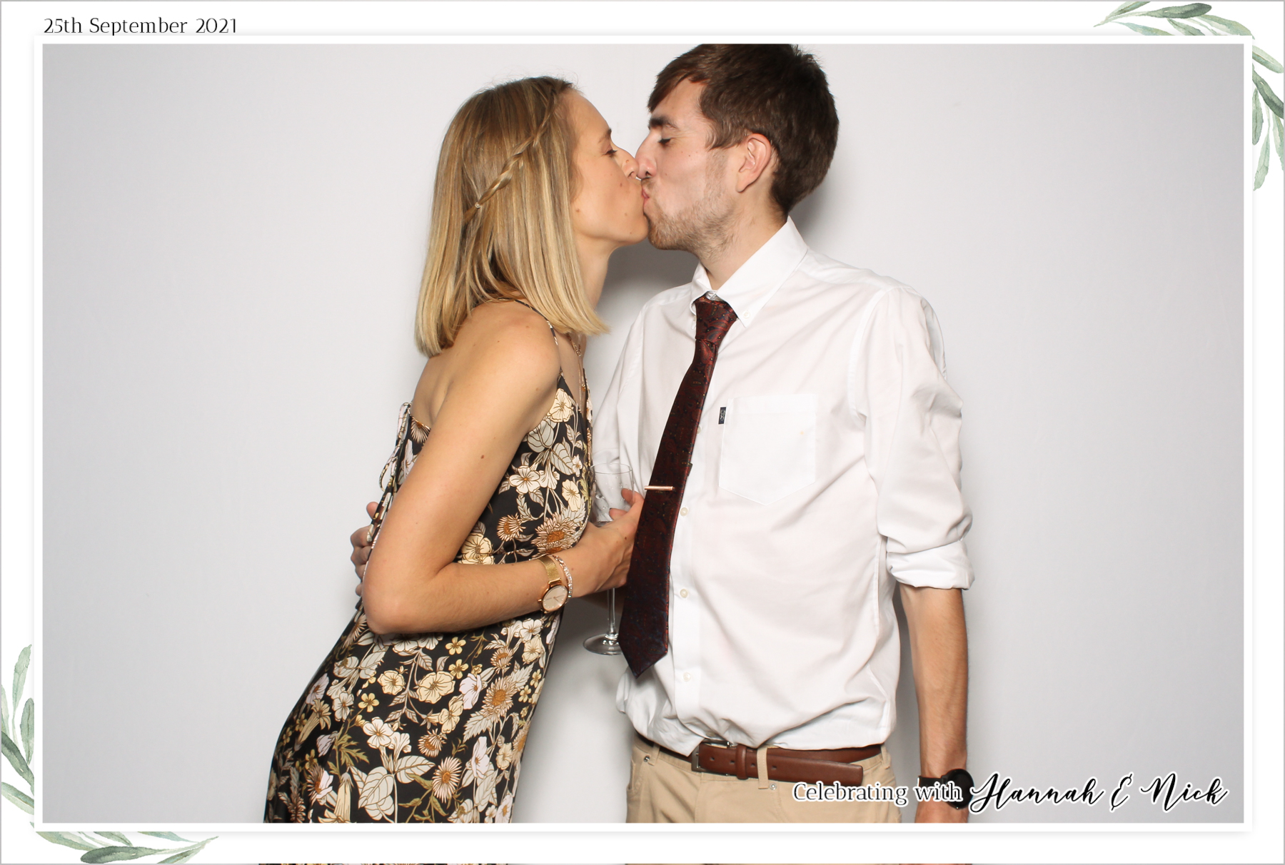 Hannah & Nicks Wedding - Classic Open Booth | View more photos from the event at gallery.freshbooths.com/u/FreshBooths/Hannah-Nicks-Wedding-Classic-Open-Booth