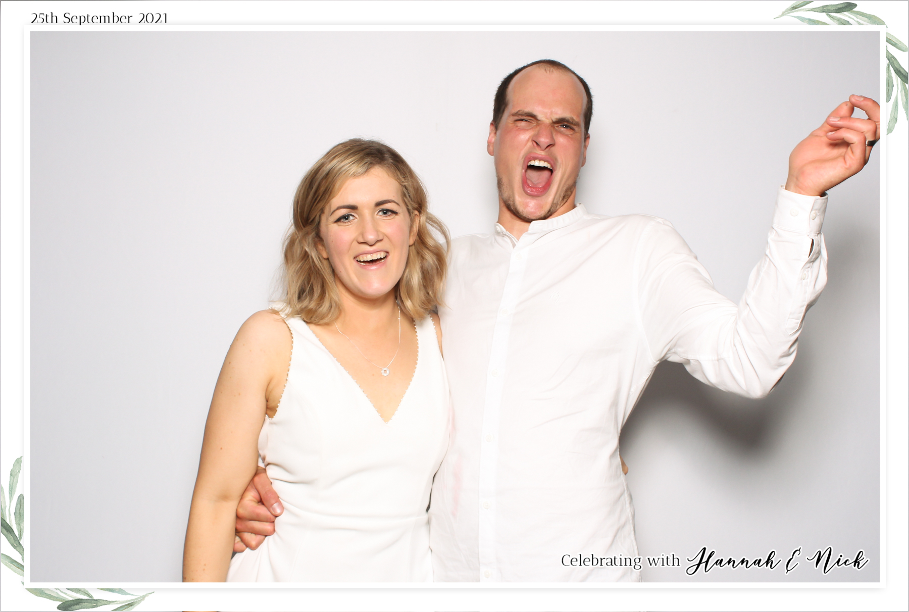 Hannah & Nicks Wedding - Classic Open Booth | View more photos from the event at gallery.freshbooths.com/u/FreshBooths/Hannah-Nicks-Wedding-Classic-Open-Booth