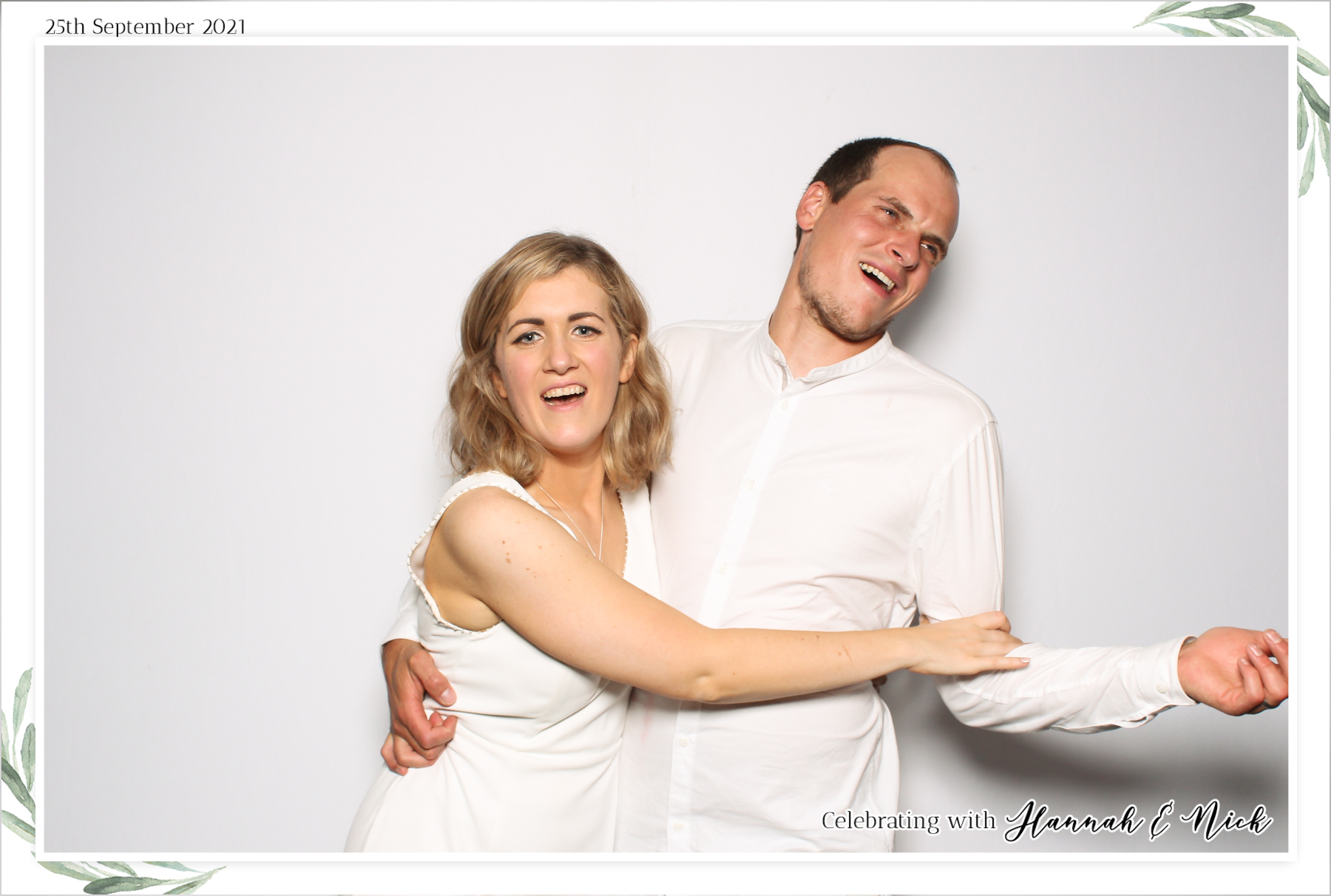 Hannah & Nicks Wedding - Classic Open Booth | View more photos from the event at gallery.freshbooths.com/u/FreshBooths/Hannah-Nicks-Wedding-Classic-Open-Booth