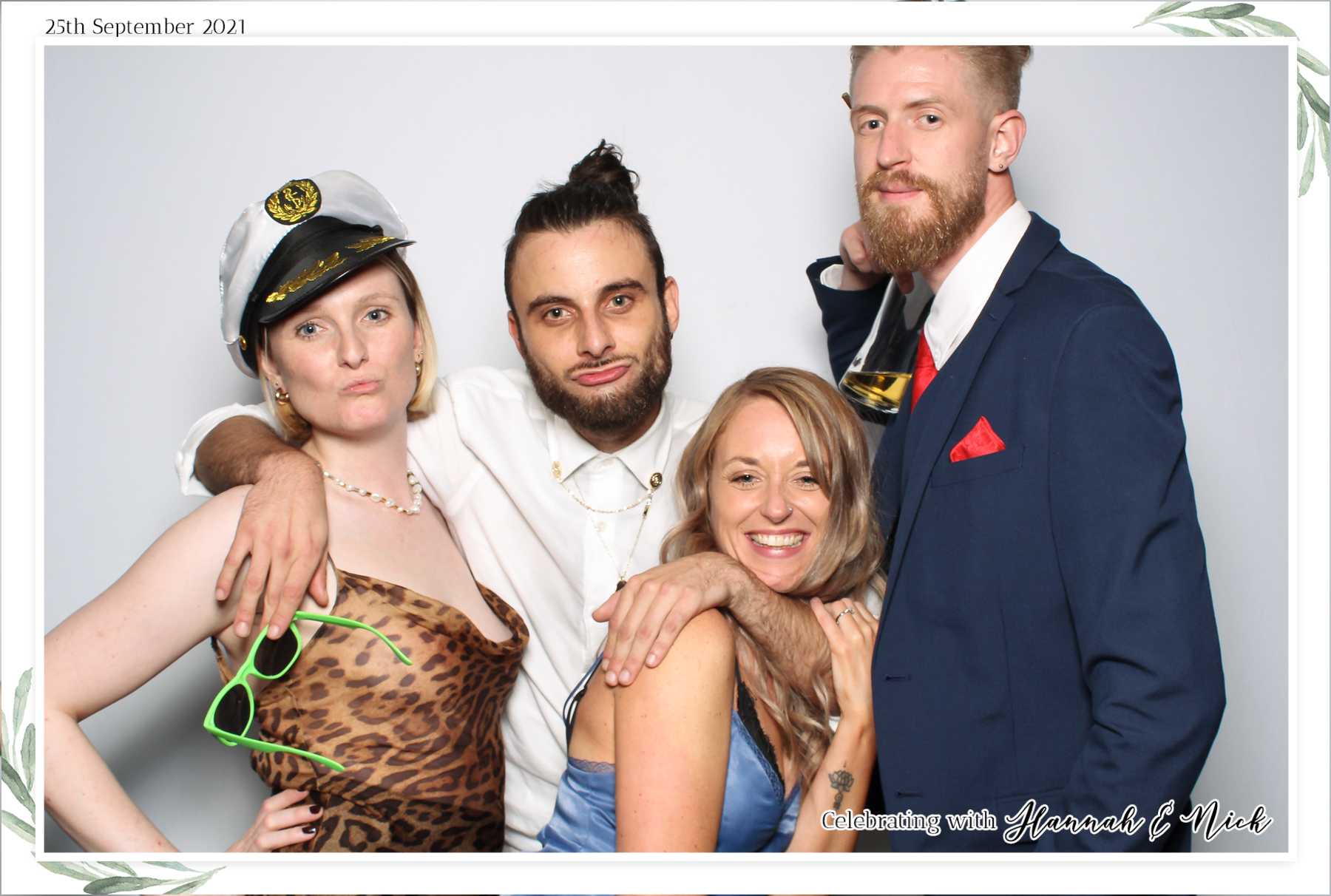 Hannah & Nicks Wedding - Classic Open Booth | View more photos from the event at gallery.freshbooths.com/u/FreshBooths/Hannah-Nicks-Wedding-Classic-Open-Booth