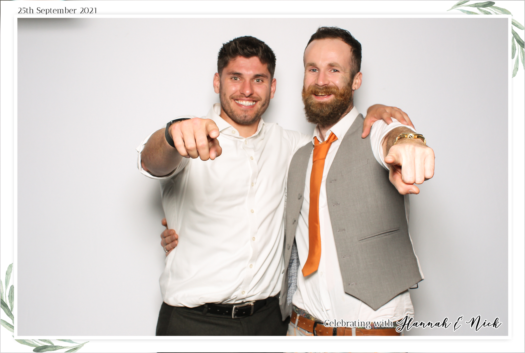 Hannah & Nicks Wedding - Classic Open Booth | View more photos from the event at gallery.freshbooths.com/u/FreshBooths/Hannah-Nicks-Wedding-Classic-Open-Booth