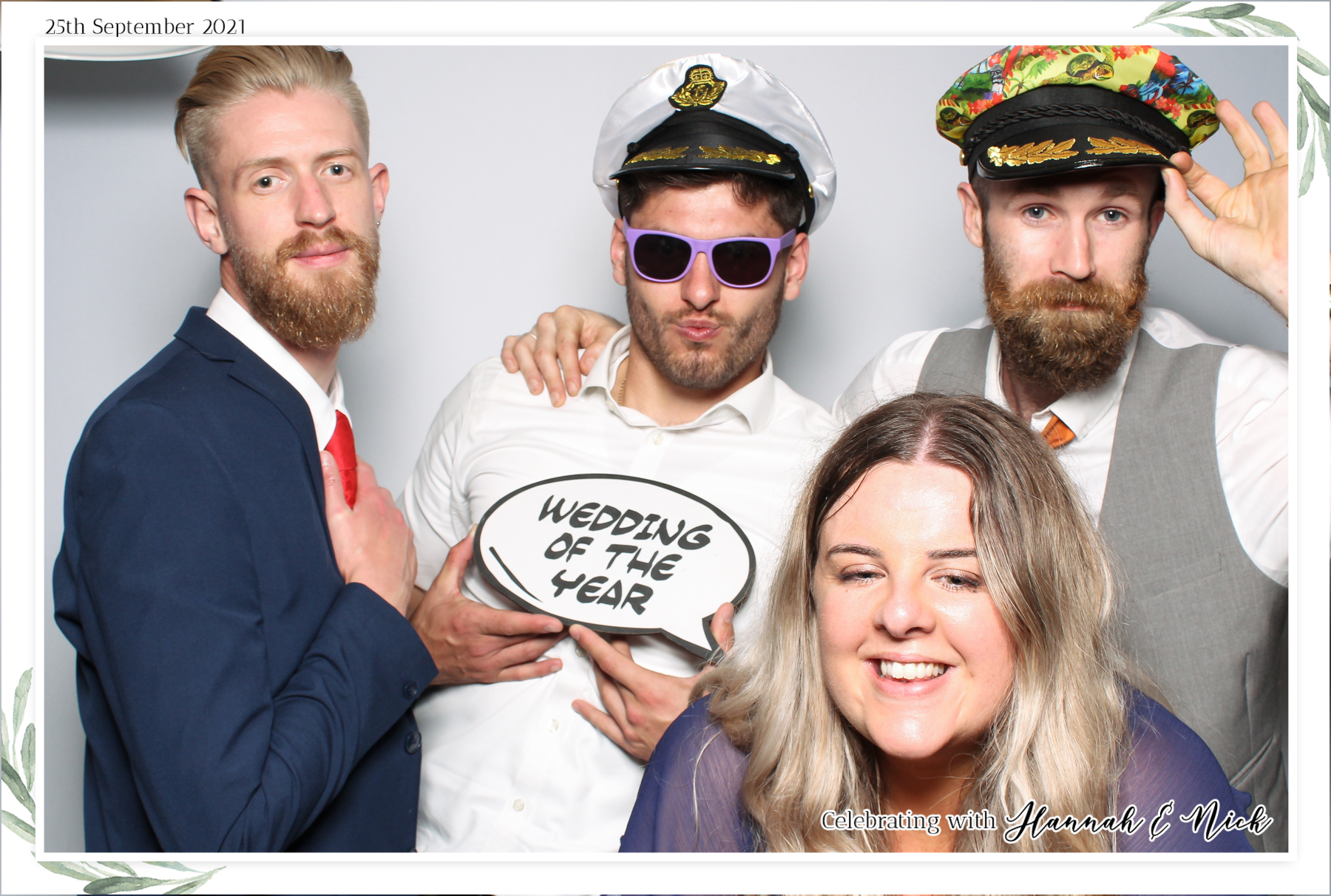 Hannah & Nicks Wedding - Classic Open Booth | View more photos from the event at gallery.freshbooths.com/u/FreshBooths/Hannah-Nicks-Wedding-Classic-Open-Booth