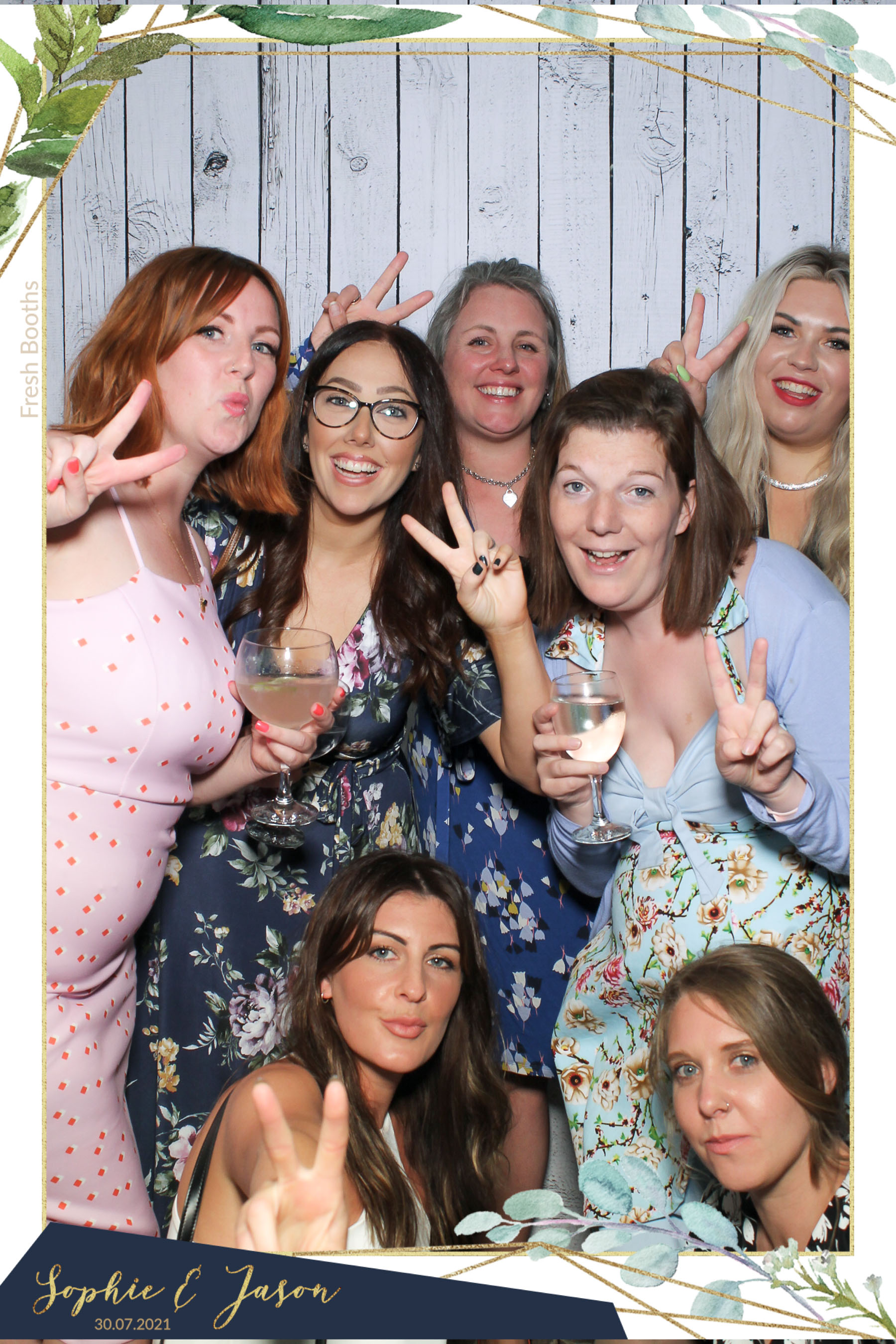Jason and Sophie Wedding - Selfie Mirror | View more photos from the event at gallery.freshbooths.com/u/FreshBooths/Jason-and-Sophie-Wedding-Selfie-Mirror