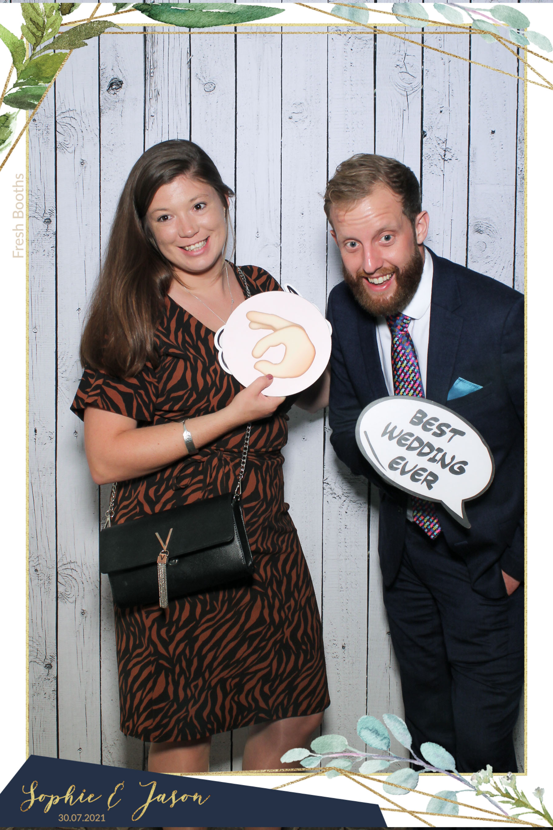 Jason and Sophie Wedding - Selfie Mirror | View more photos from the event at gallery.freshbooths.com/u/FreshBooths/Jason-and-Sophie-Wedding-Selfie-Mirror
