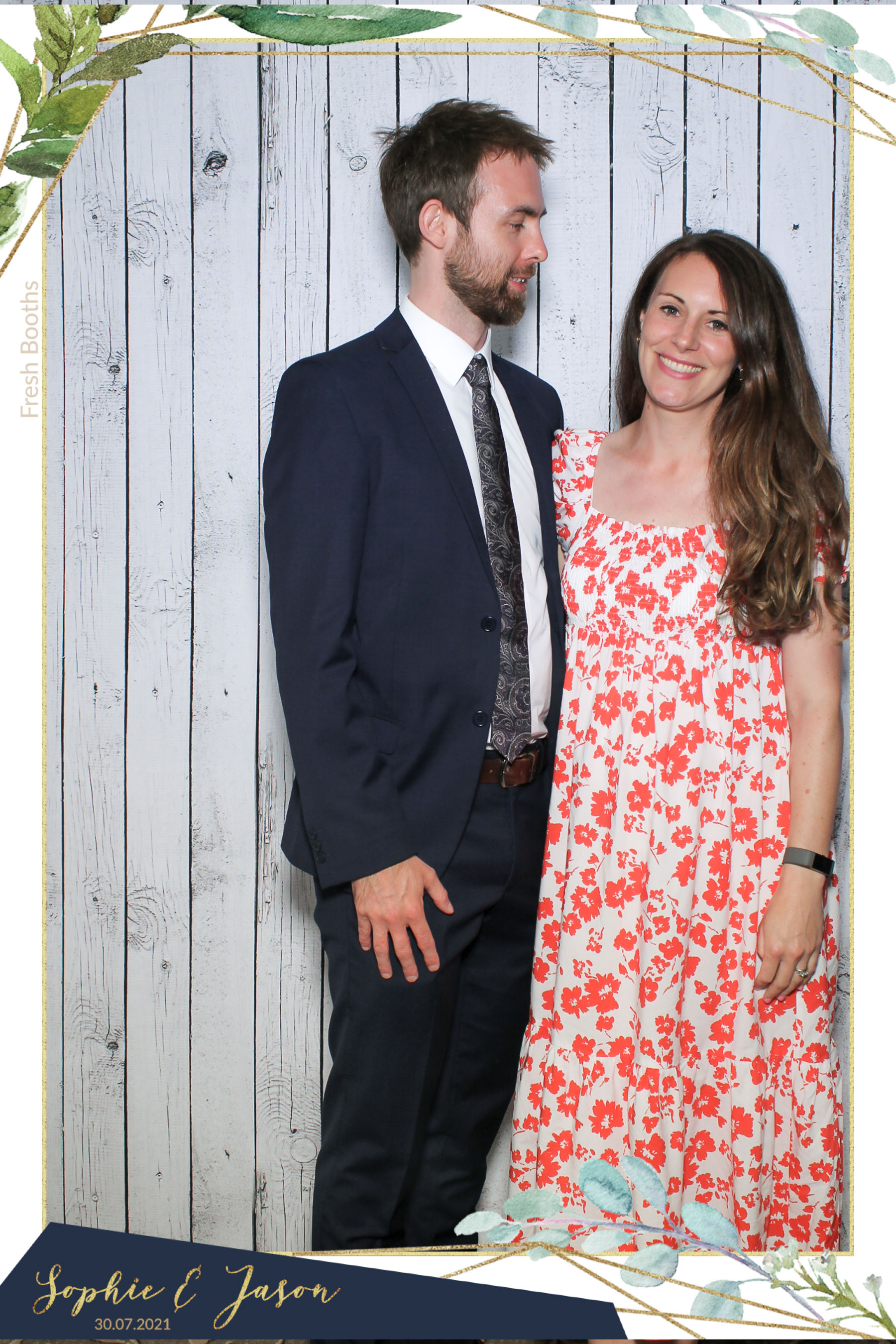 Jason and Sophie Wedding - Selfie Mirror | View more photos from the event at gallery.freshbooths.com/u/FreshBooths/Jason-and-Sophie-Wedding-Selfie-Mirror