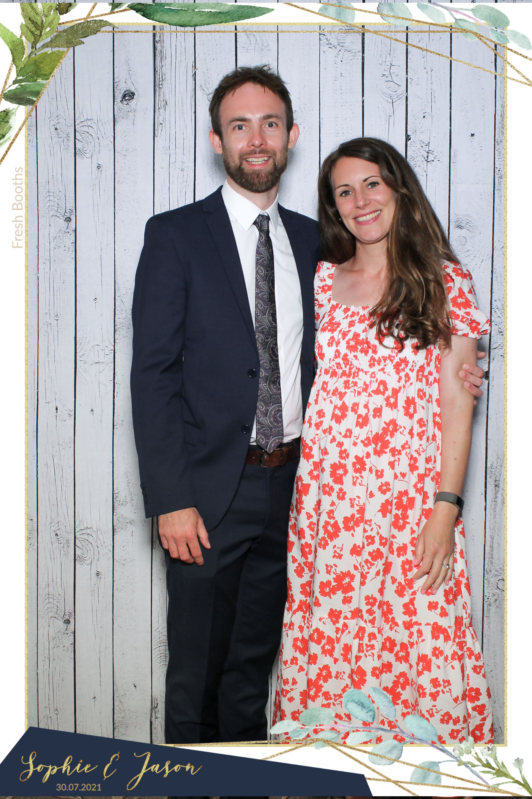 Jason and Sophie Wedding - Selfie Mirror | View more photos from the event at gallery.freshbooths.com/u/FreshBooths/Jason-and-Sophie-Wedding-Selfie-Mirror
