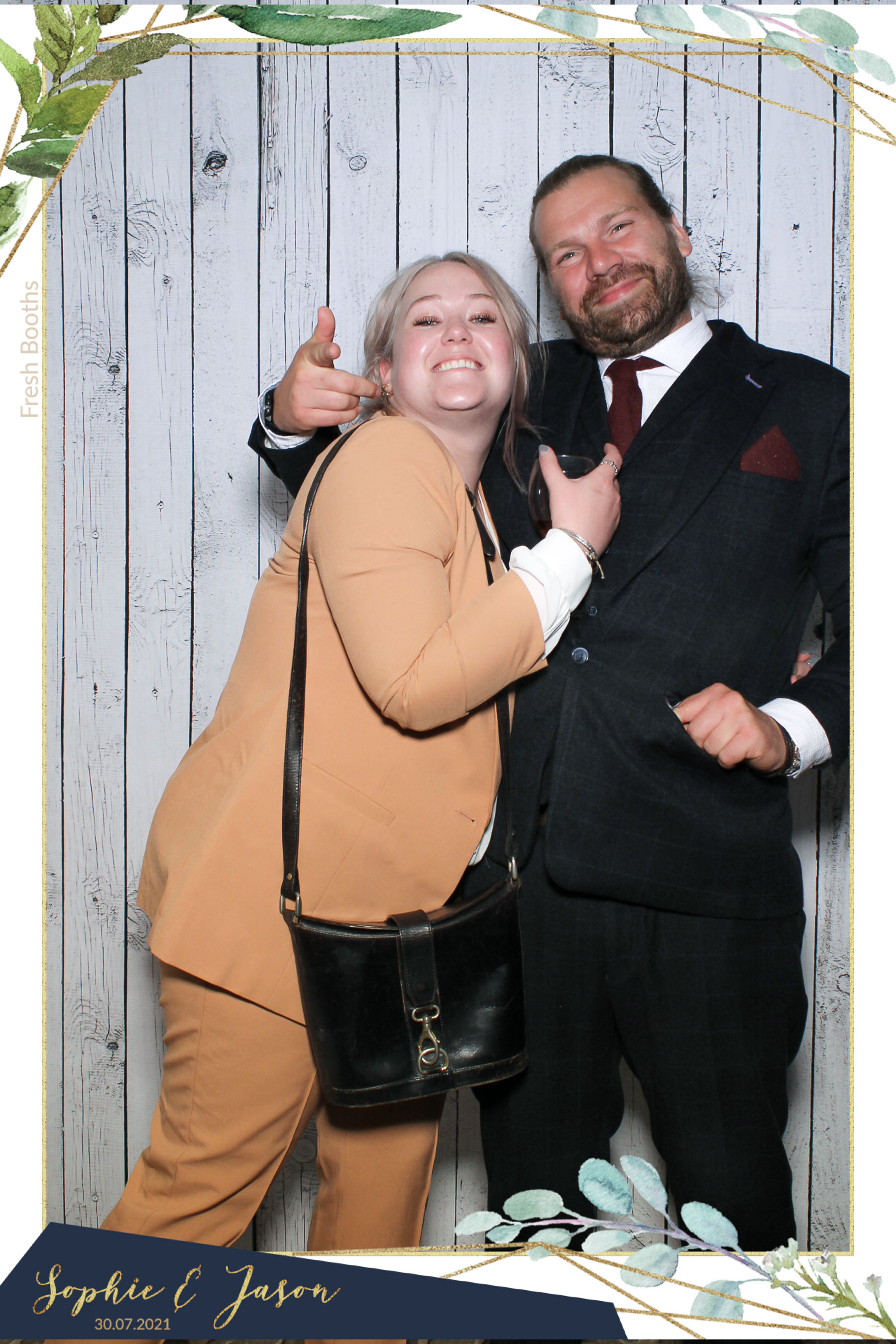 Jason and Sophie Wedding - Selfie Mirror | View more photos from the event at gallery.freshbooths.com/u/FreshBooths/Jason-and-Sophie-Wedding-Selfie-Mirror