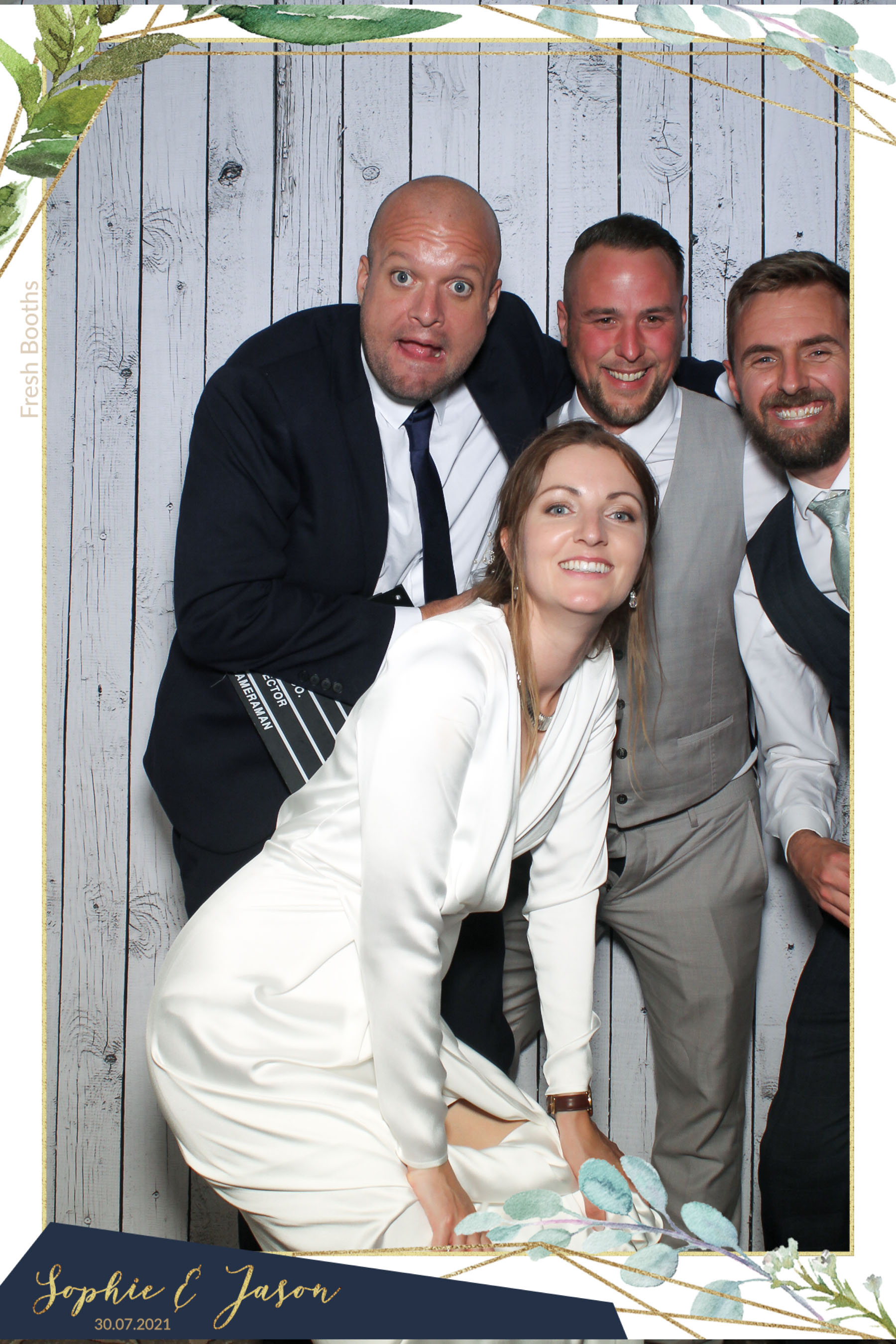 Jason and Sophie Wedding - Selfie Mirror | View more photos from the event at gallery.freshbooths.com/u/FreshBooths/Jason-and-Sophie-Wedding-Selfie-Mirror
