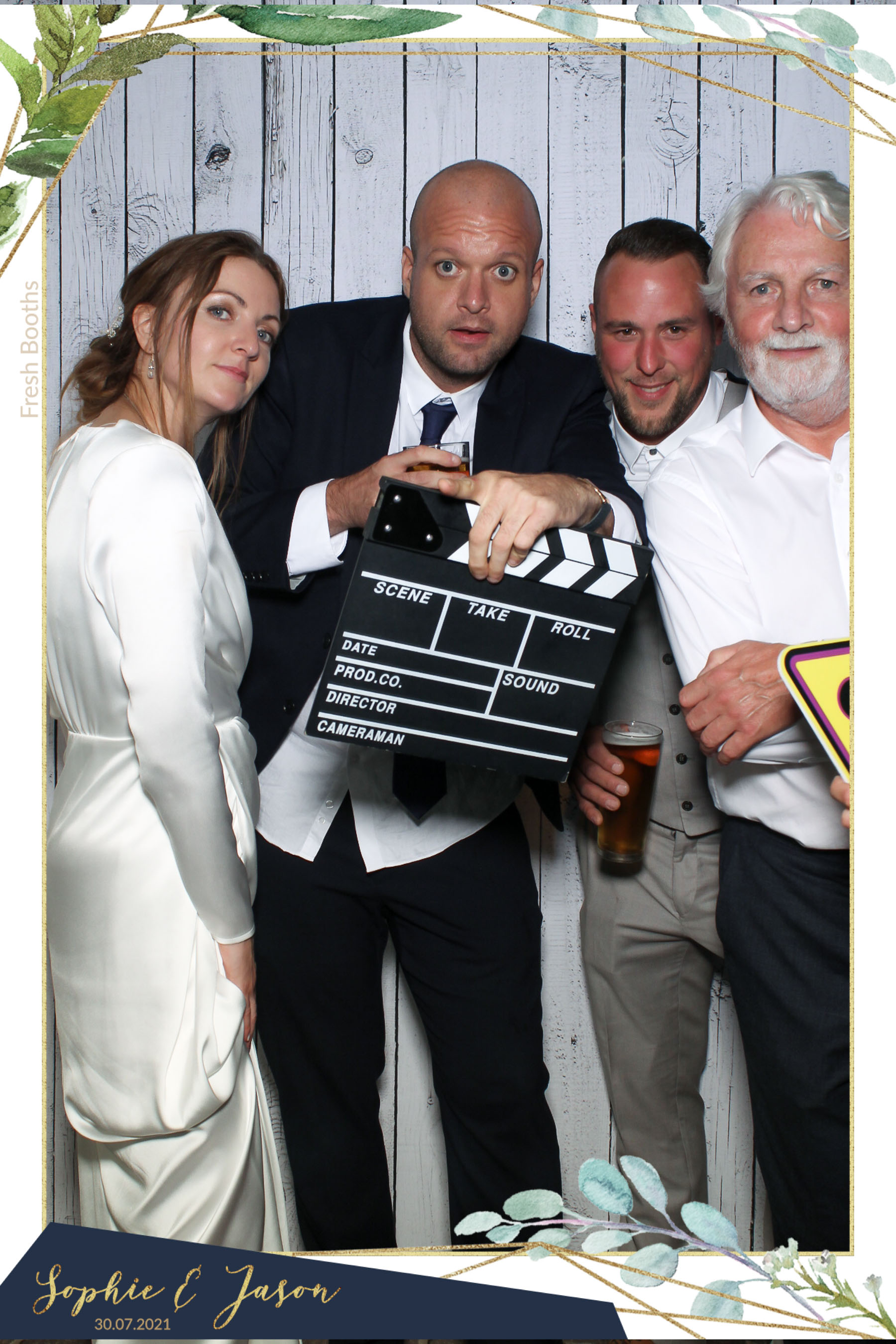 Jason and Sophie Wedding - Selfie Mirror | View more photos from the event at gallery.freshbooths.com/u/FreshBooths/Jason-and-Sophie-Wedding-Selfie-Mirror