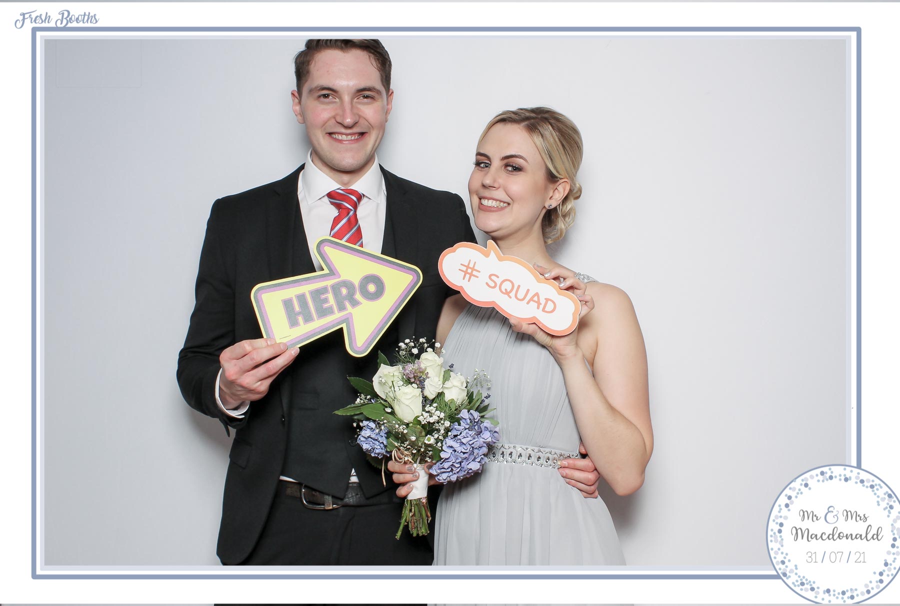 Josh and Naomi Wedding - Classic Open Booth | View more photos from the event at gallery.freshbooths.com/u/FreshBooths/Josh-and-Naomi-Wedding-Classic-Open-Booth