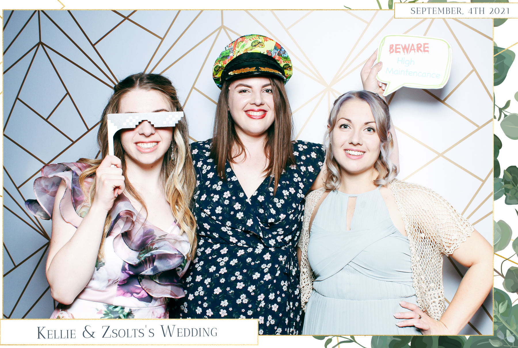 Kellie & Zsolt Wedding - Classic Open Booth | View more photos from the event at gallery.freshbooths.com/u/FreshBooths/Kellie-Zsolt-Wedding-Classic-Open-Booth