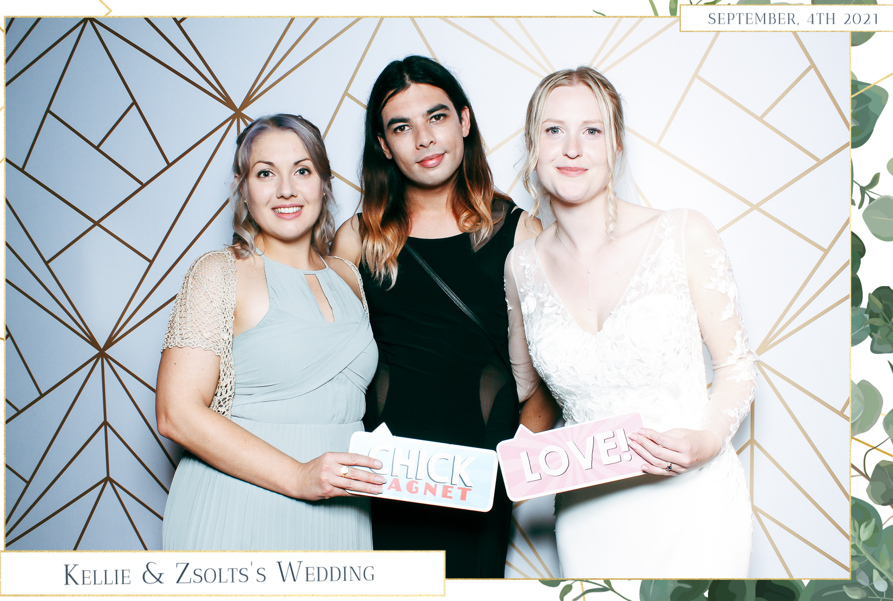 Kellie & Zsolt Wedding - Classic Open Booth | View more photos from the event at gallery.freshbooths.com/u/FreshBooths/Kellie-Zsolt-Wedding-Classic-Open-Booth