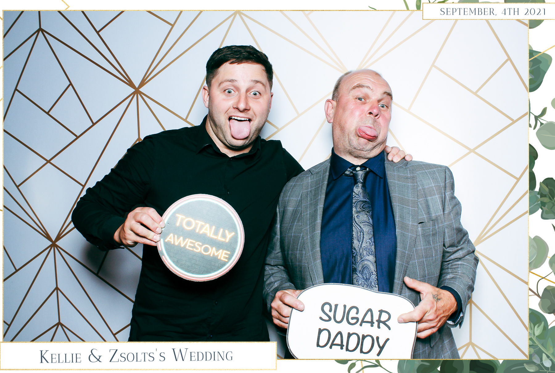 Kellie & Zsolt Wedding - Classic Open Booth | View more photos from the event at gallery.freshbooths.com/u/FreshBooths/Kellie-Zsolt-Wedding-Classic-Open-Booth