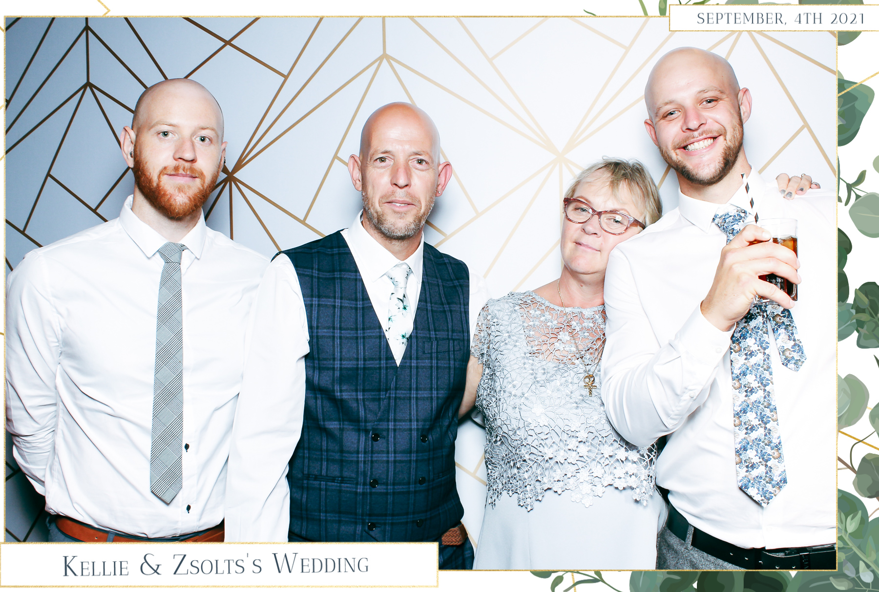 Kellie & Zsolt Wedding - Classic Open Booth | View more photos from the event at gallery.freshbooths.com/u/FreshBooths/Kellie-Zsolt-Wedding-Classic-Open-Booth